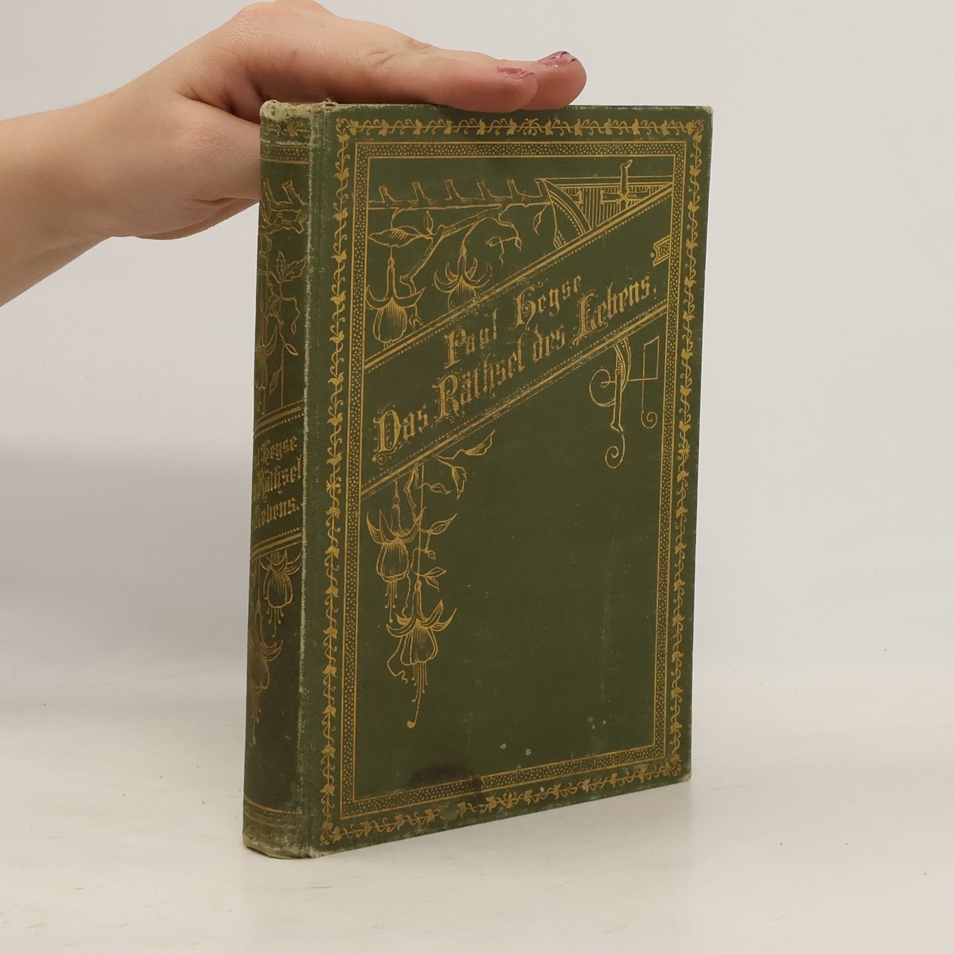 Paul Heyse Das Räthsel Des Lebens Und Andere Charakterbilder