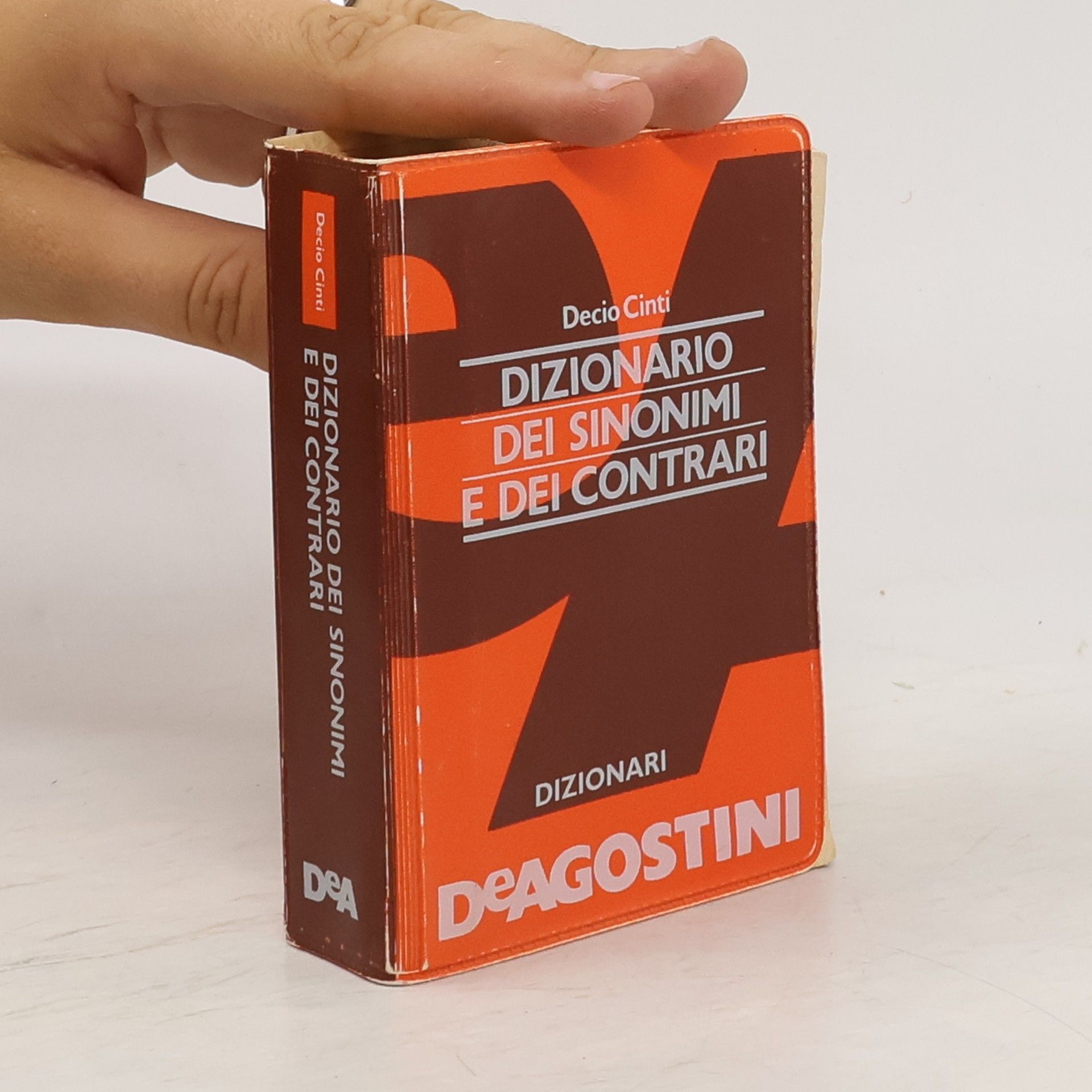 Decio Cinti Dizionario tascabile dei sinonimi e dei contrari