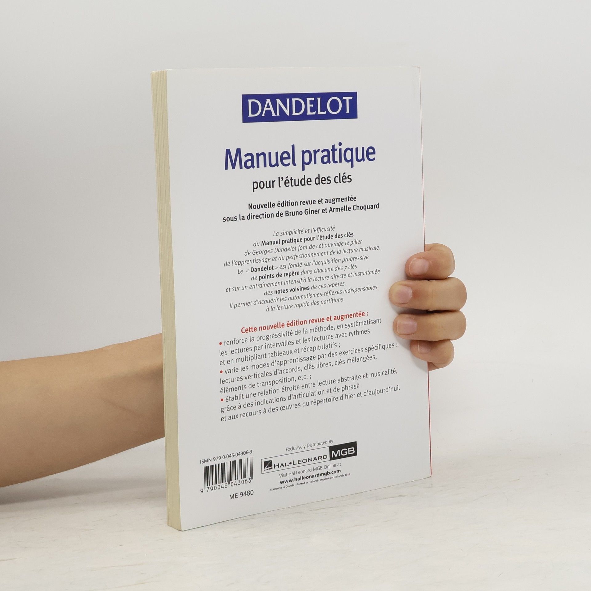 Dandelot Manuel pratique pour l'étude des clés
