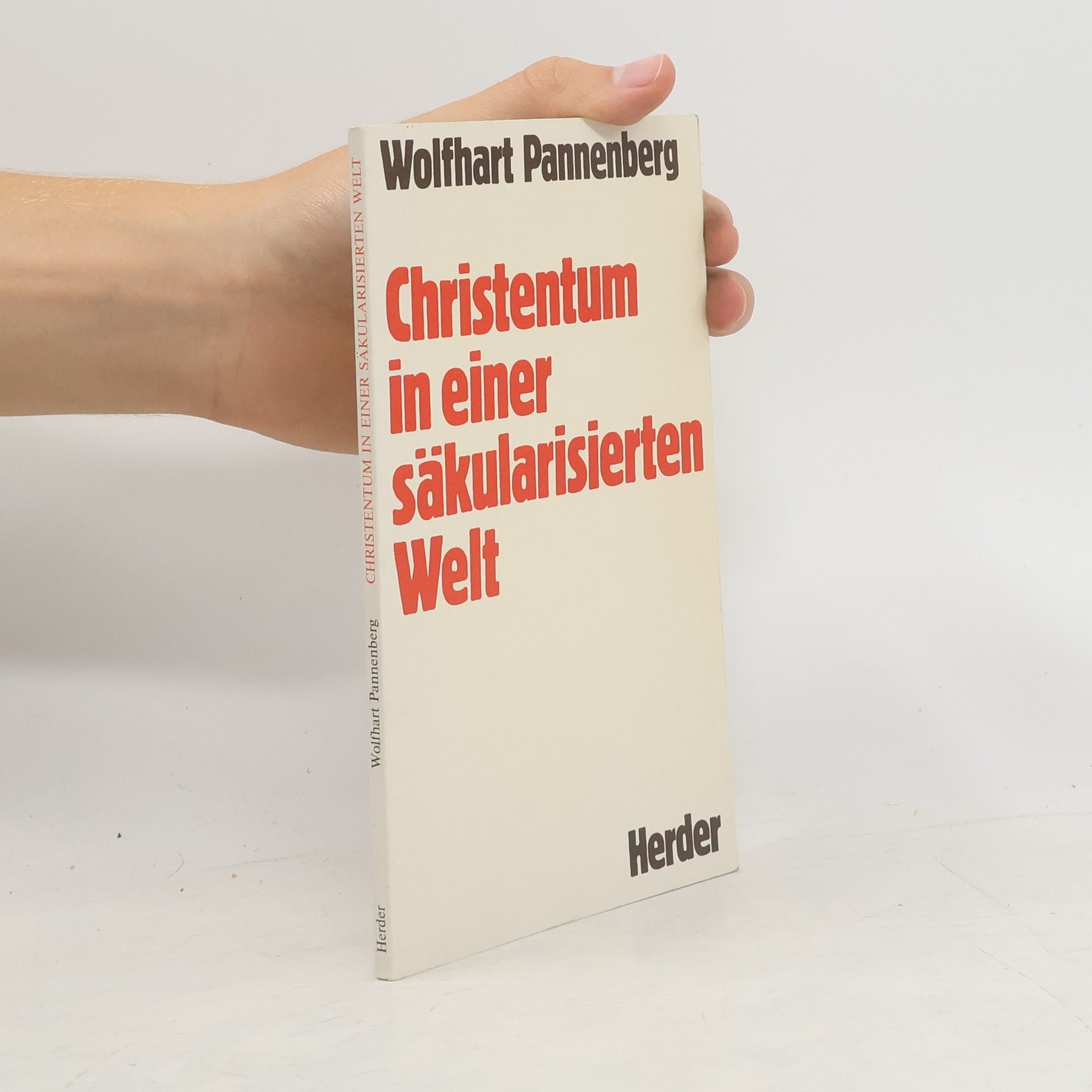 Wolfhart Pannenberg Christentum in einer säkularisierten Welt