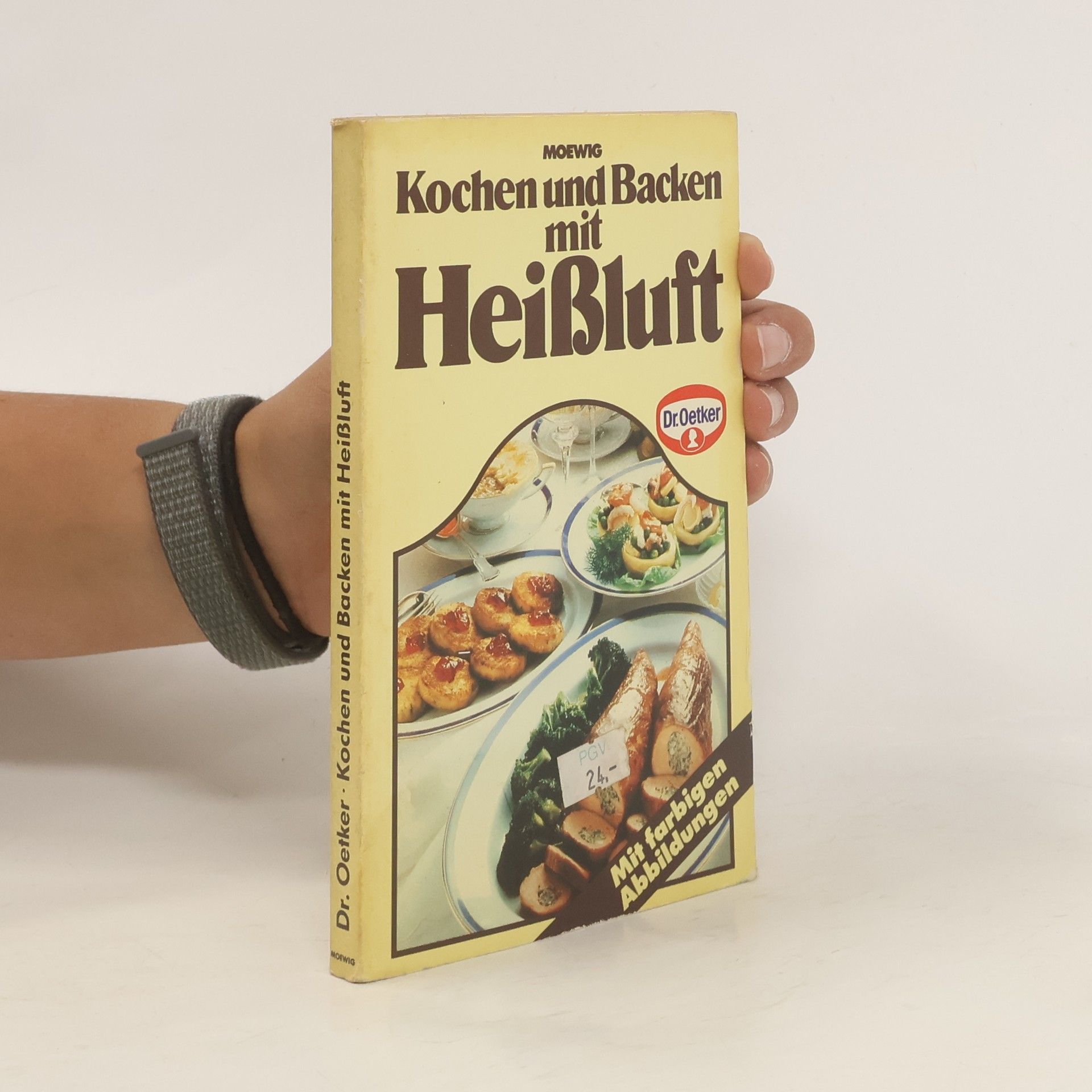 Kolektiv autorů Kochen und Backen mit Heissluft
