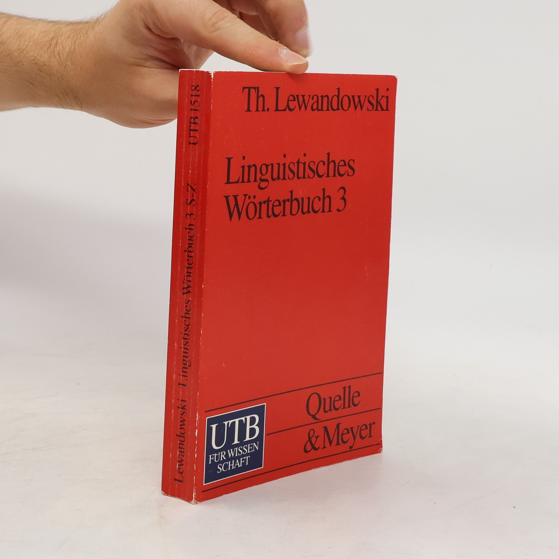 Th. Lewandowski Linguistisches Wörterbuch 3 S-Z
