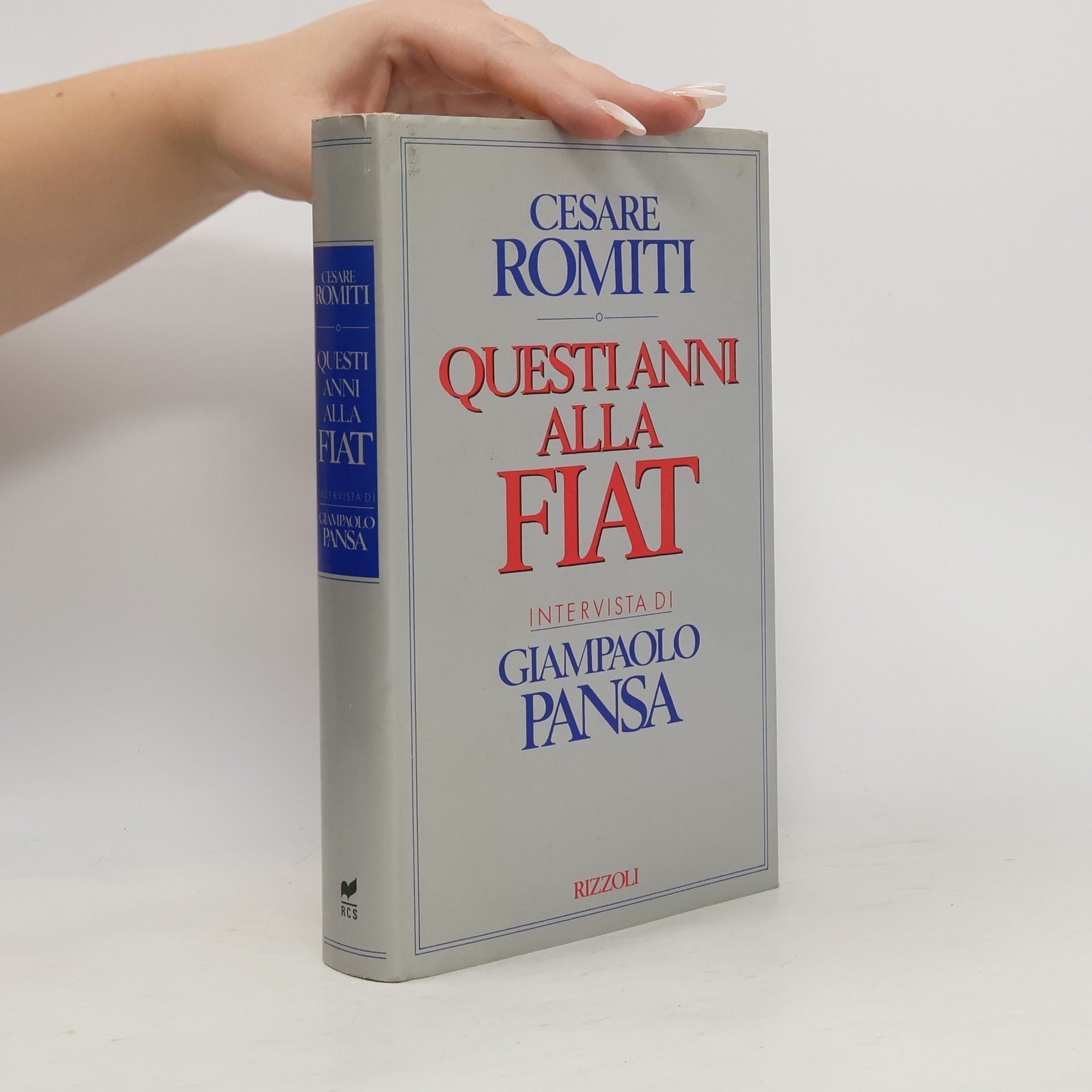 Cesare Romiti Questi anni alla Fiat