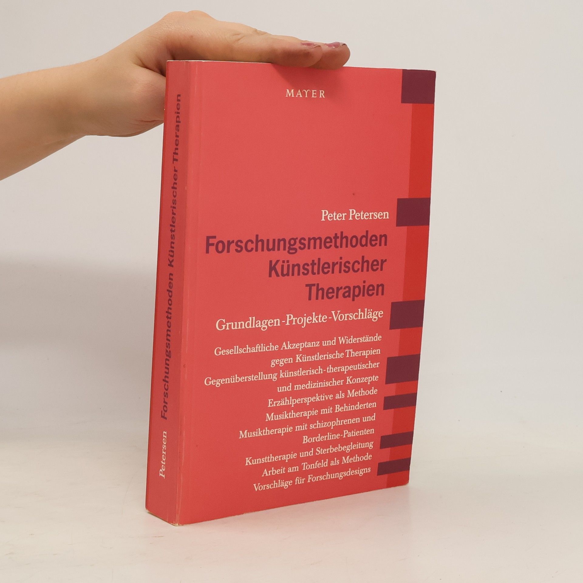 Peter Peterson Forschungsmethoden künstlerischer Therapien