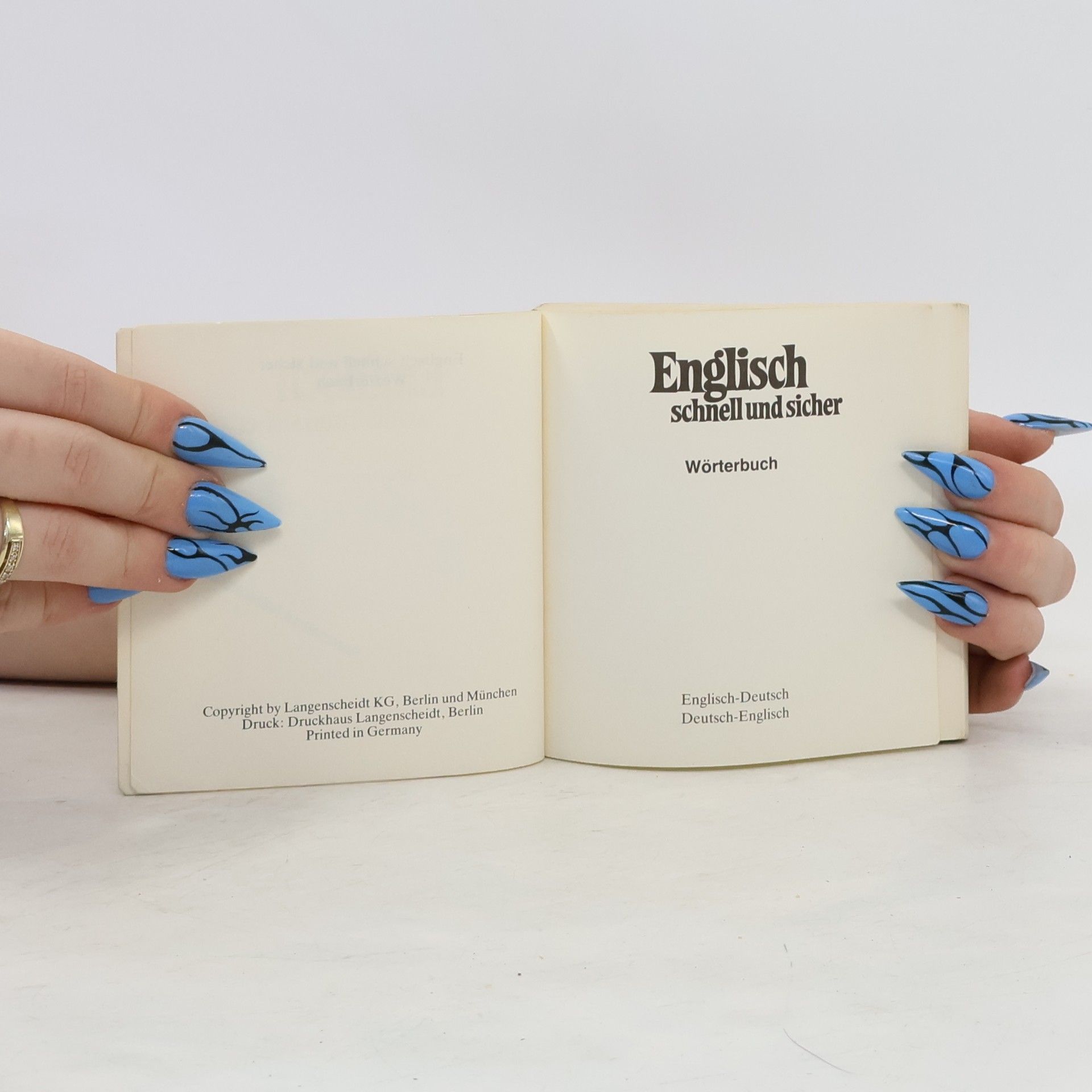 Various authors Englisch schnell und sicher. Wörterbuch