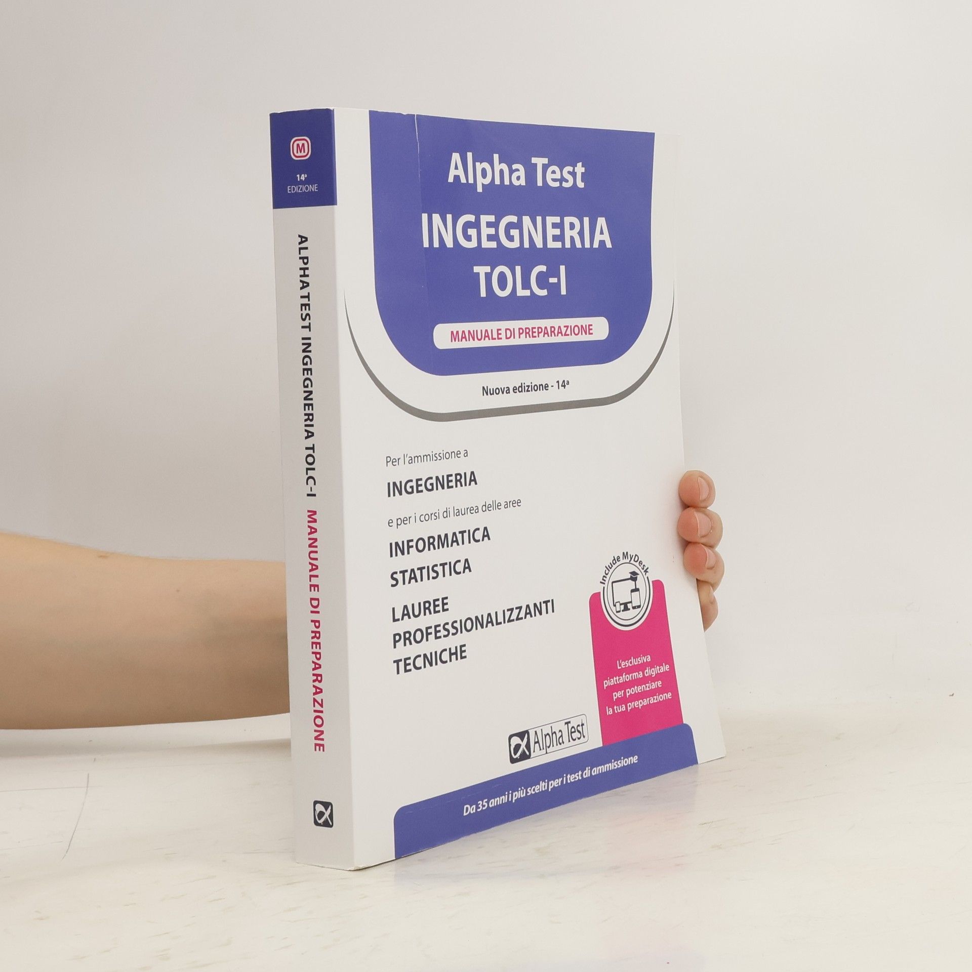Autores varios Alpha Test. Ingegneria. TOLC-I