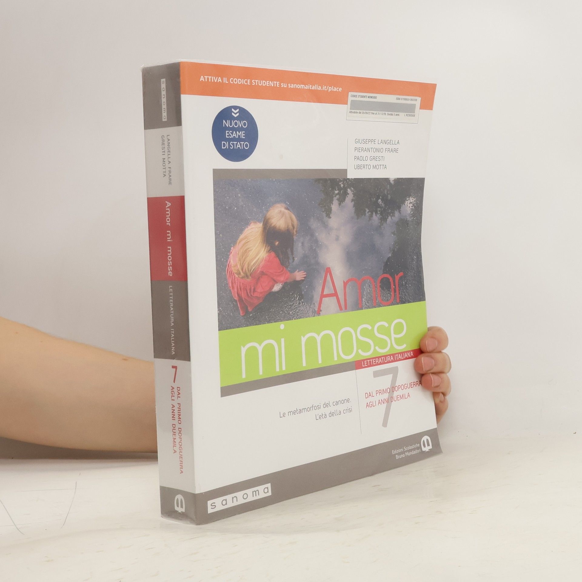 Amor mi mosse. Letteratura italiana 7