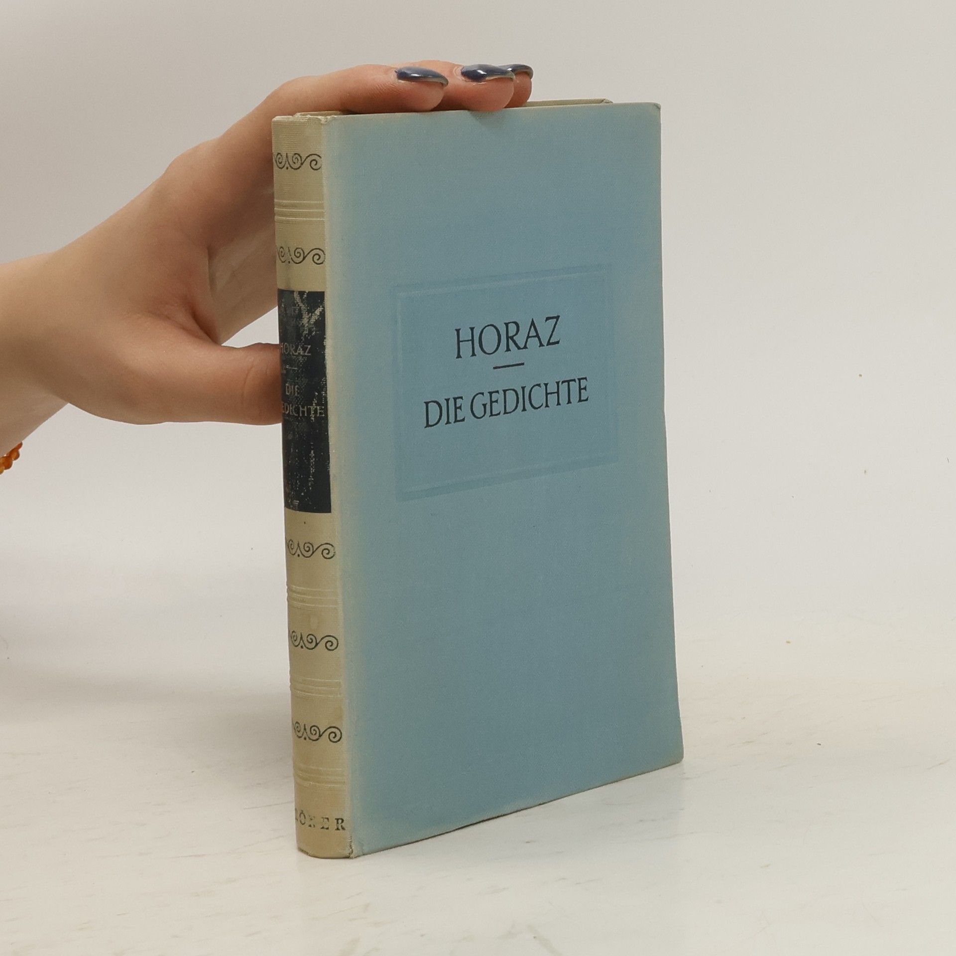 Horace Die Gedichte