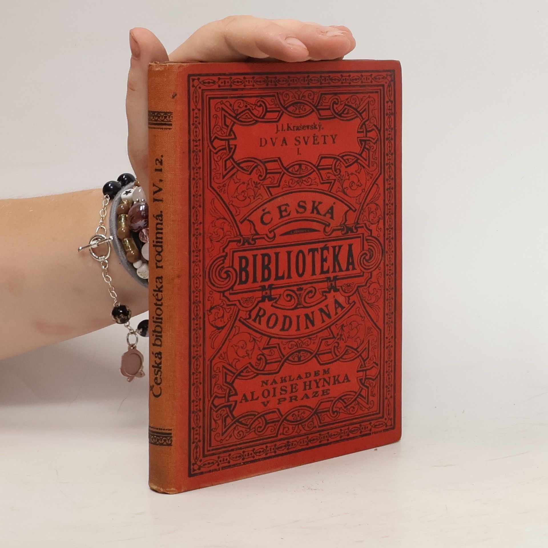Kraševský J. I. Česká  bibliotéka rodina IV. 12. Dva světy I