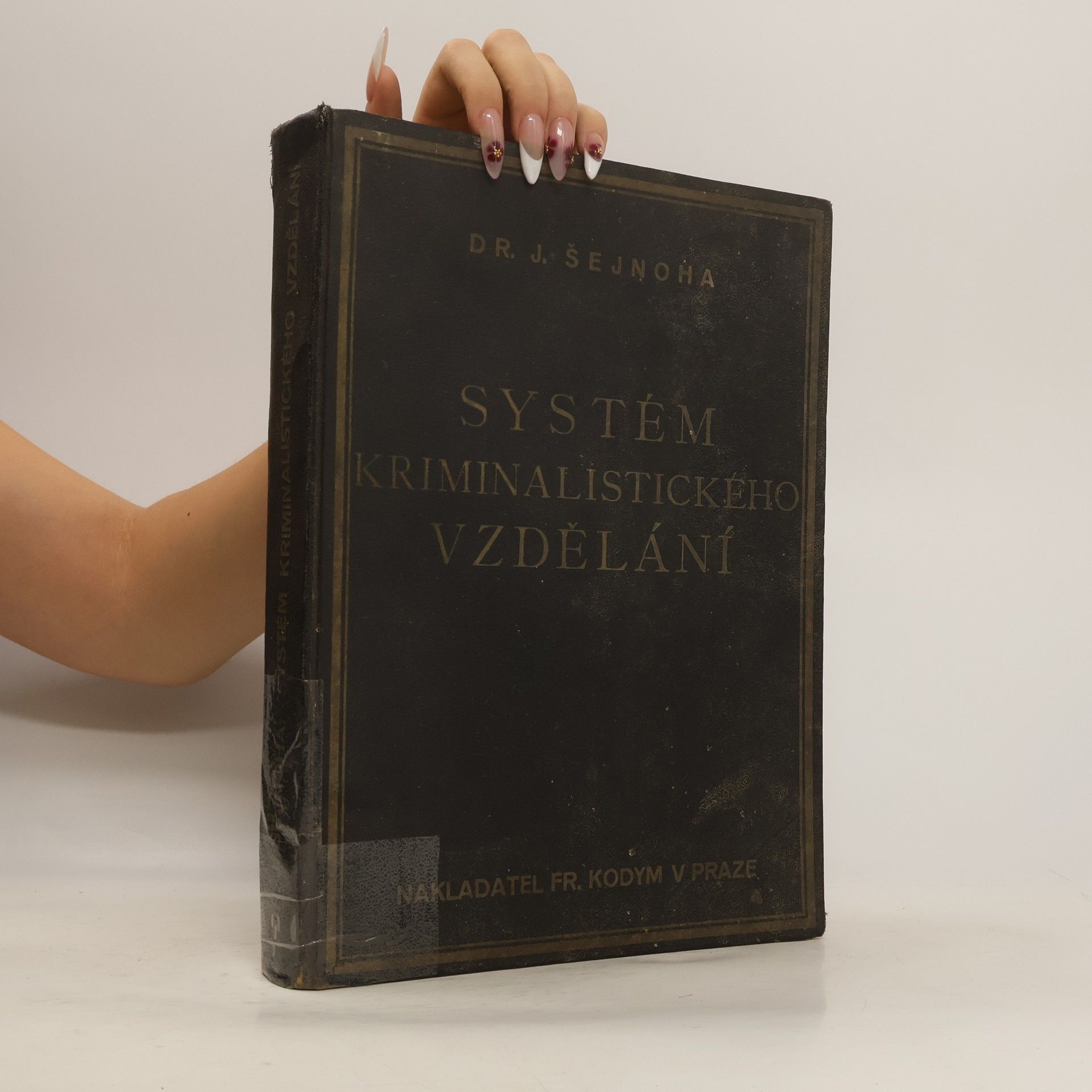 Josef Šejnoha Systém kriminalistického vzdělání