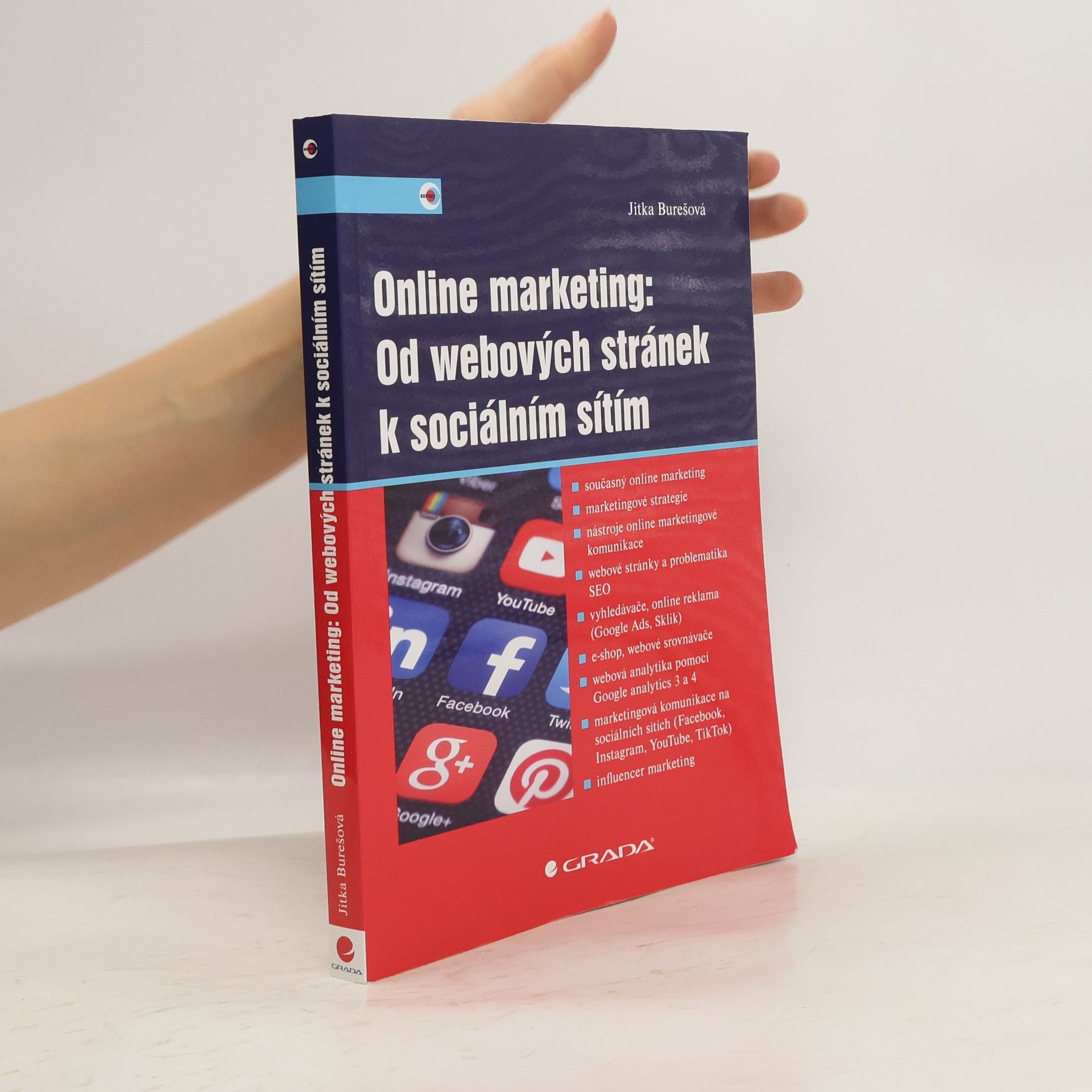 Jitka Burešová Online marketing: od webových stránek k sociálním sítím