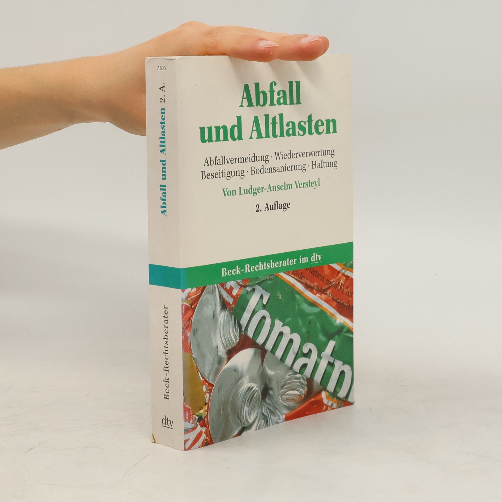 Ludger-Anselm Versteyl Abfall und Altlasten