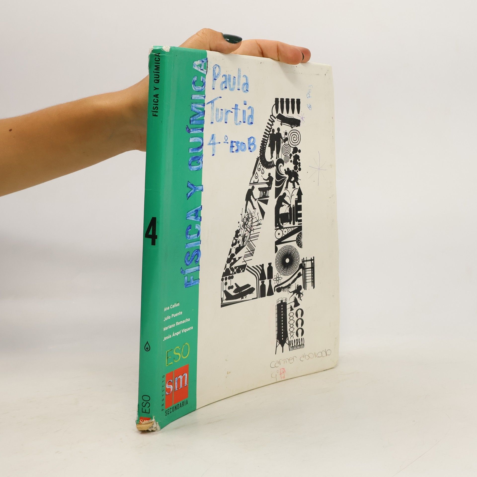 Ana Cañas Cortázar Física y química 4, Secundaria