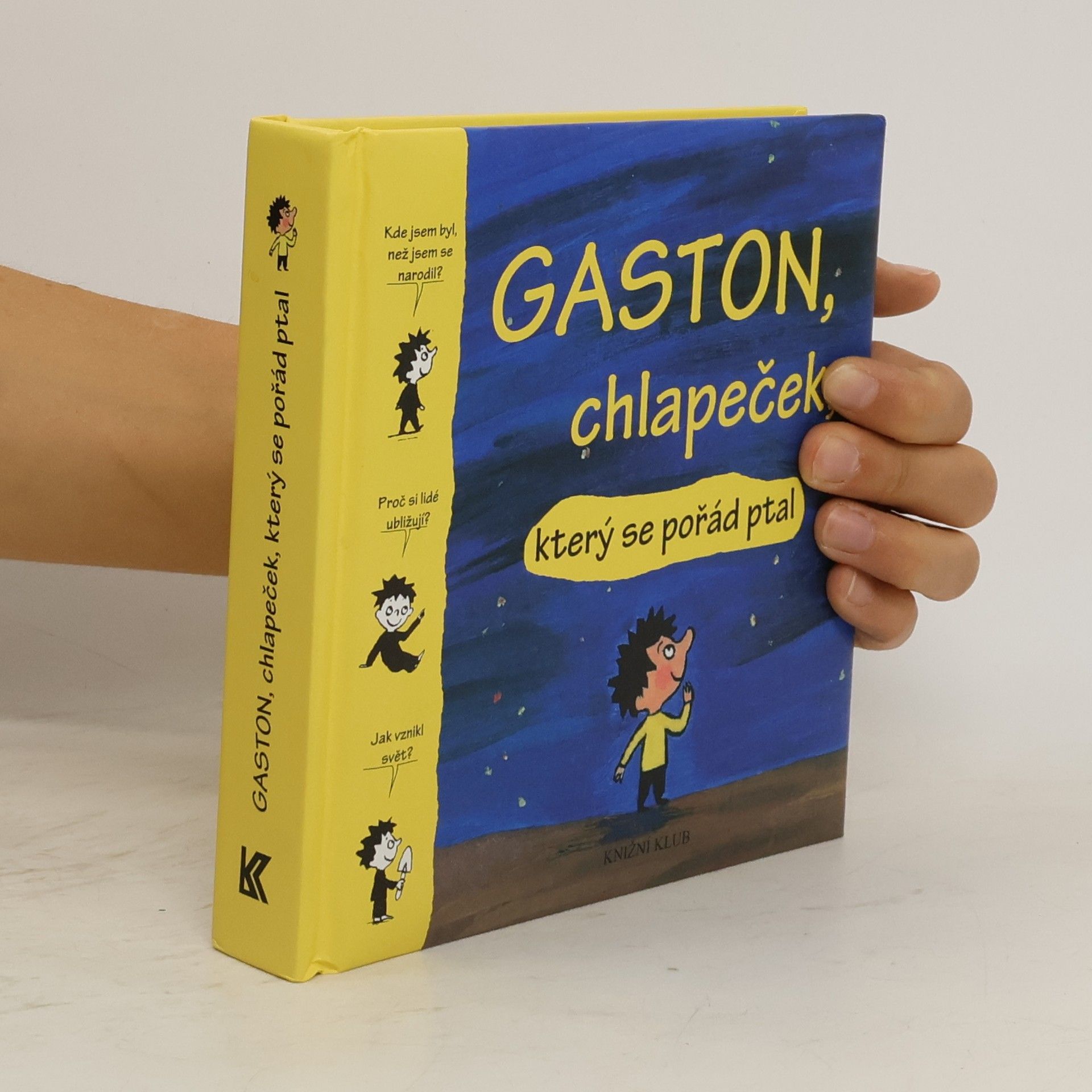 Matthieu de Laubier Gaston, chlapeček, který se pořád ptal