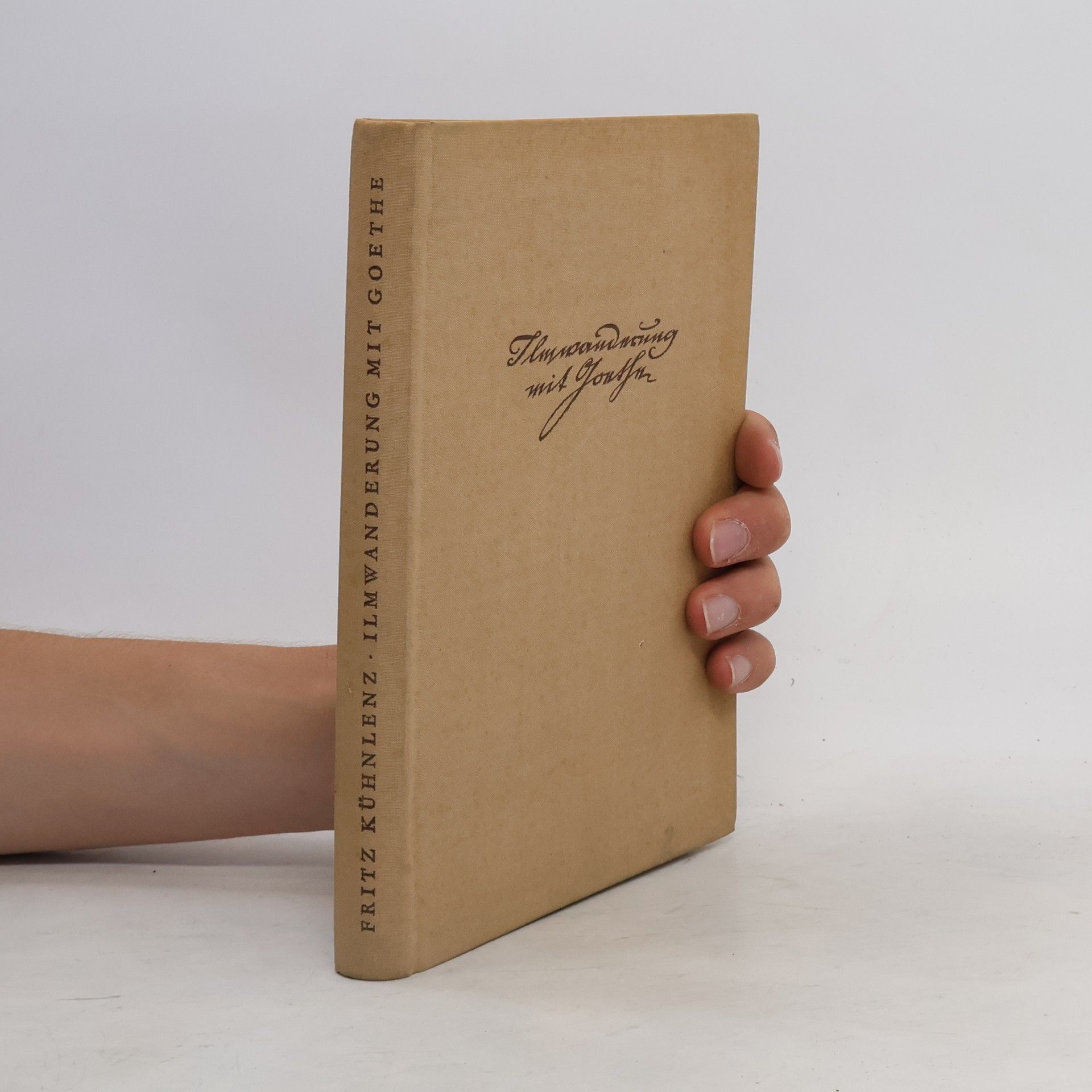 Fritz Kühnlenz Ilmwanderung mit Goethe