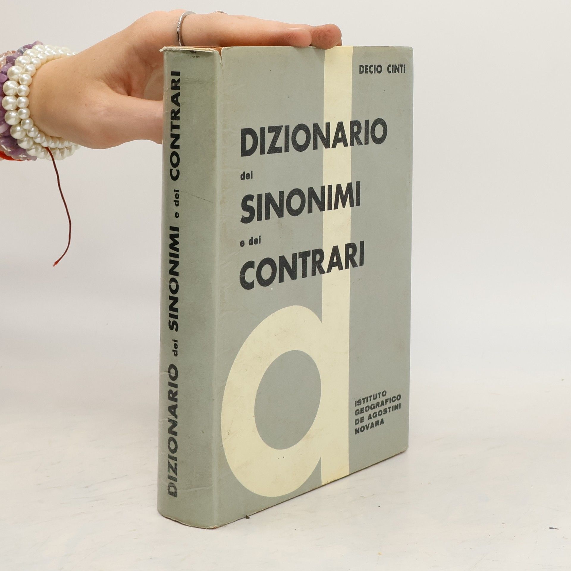 Decio Cinti Dizionario dei sinonimi e dei contrari