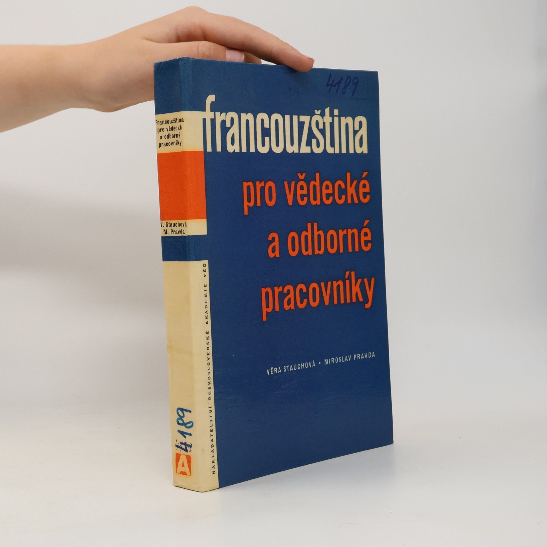 Věra Stauchová Francouzština pro vědecké a odborné pracovníky