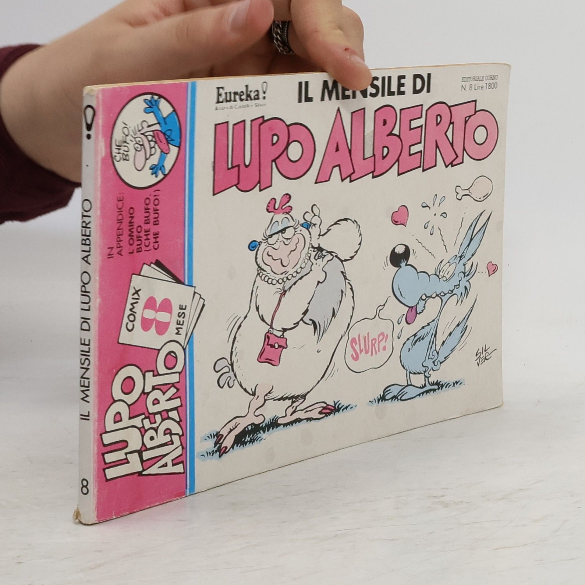 AA.VV. Il mensile di Lupo Alberto 8