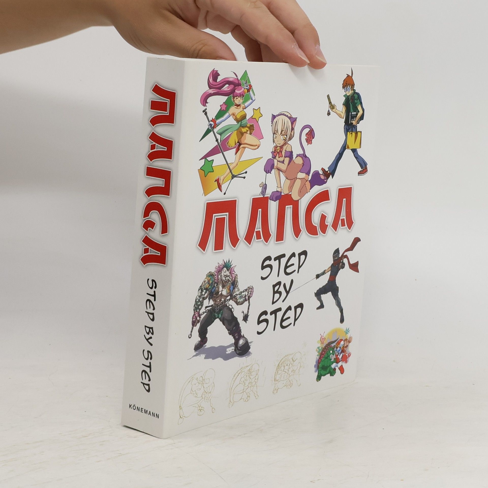 Autores varios Manga step by step