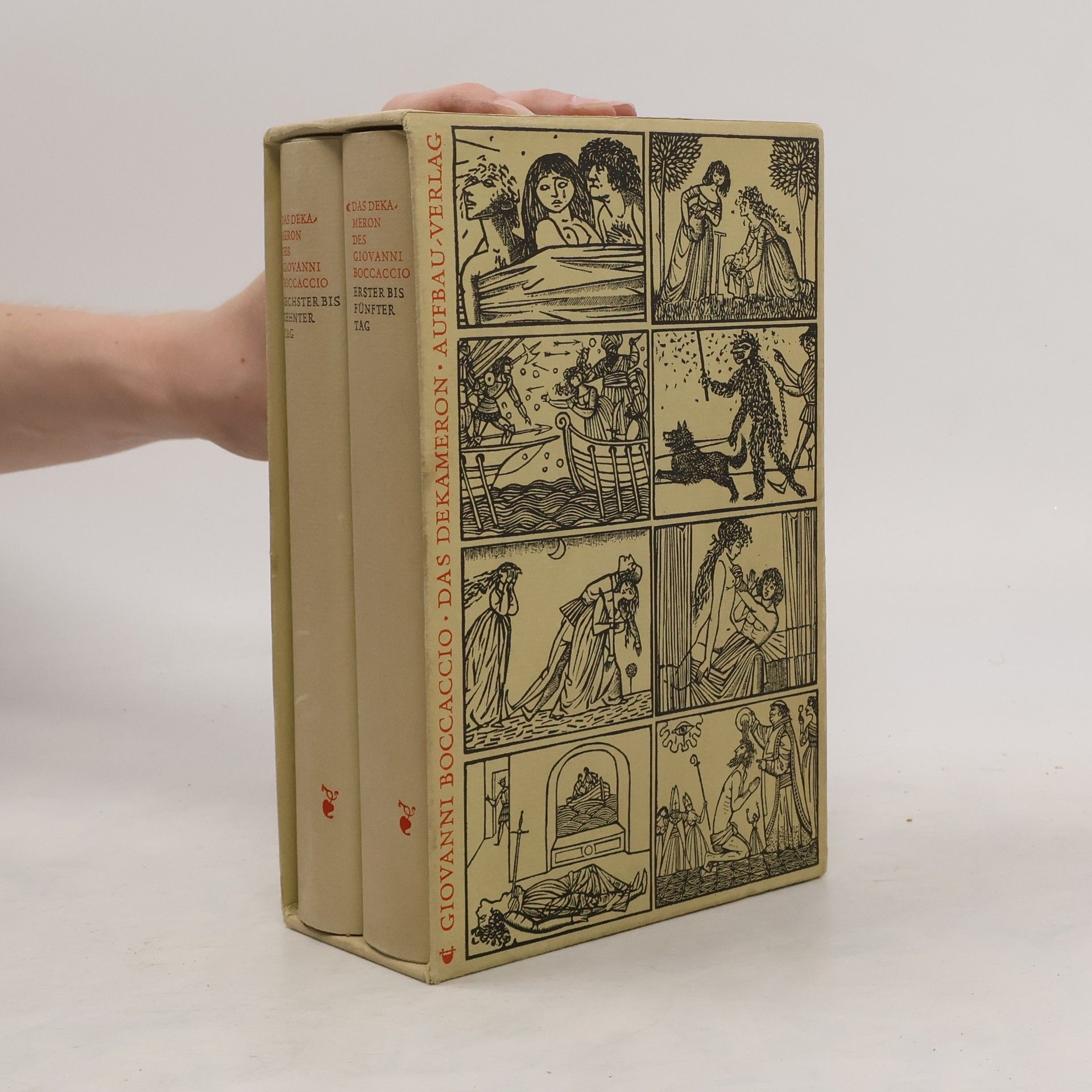 Giovanni Boccaccio Das Dekameron. Erster bis fünfter Tag. Sechster bis Zehnter Tag