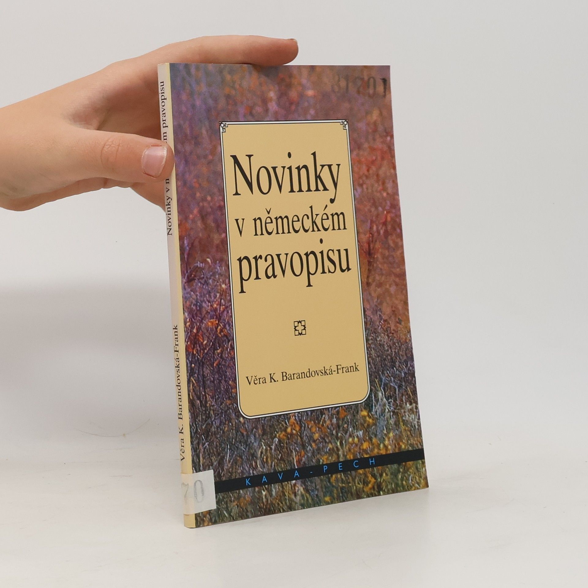 Věra Barandovská Frank Novinky v německém pravopisu