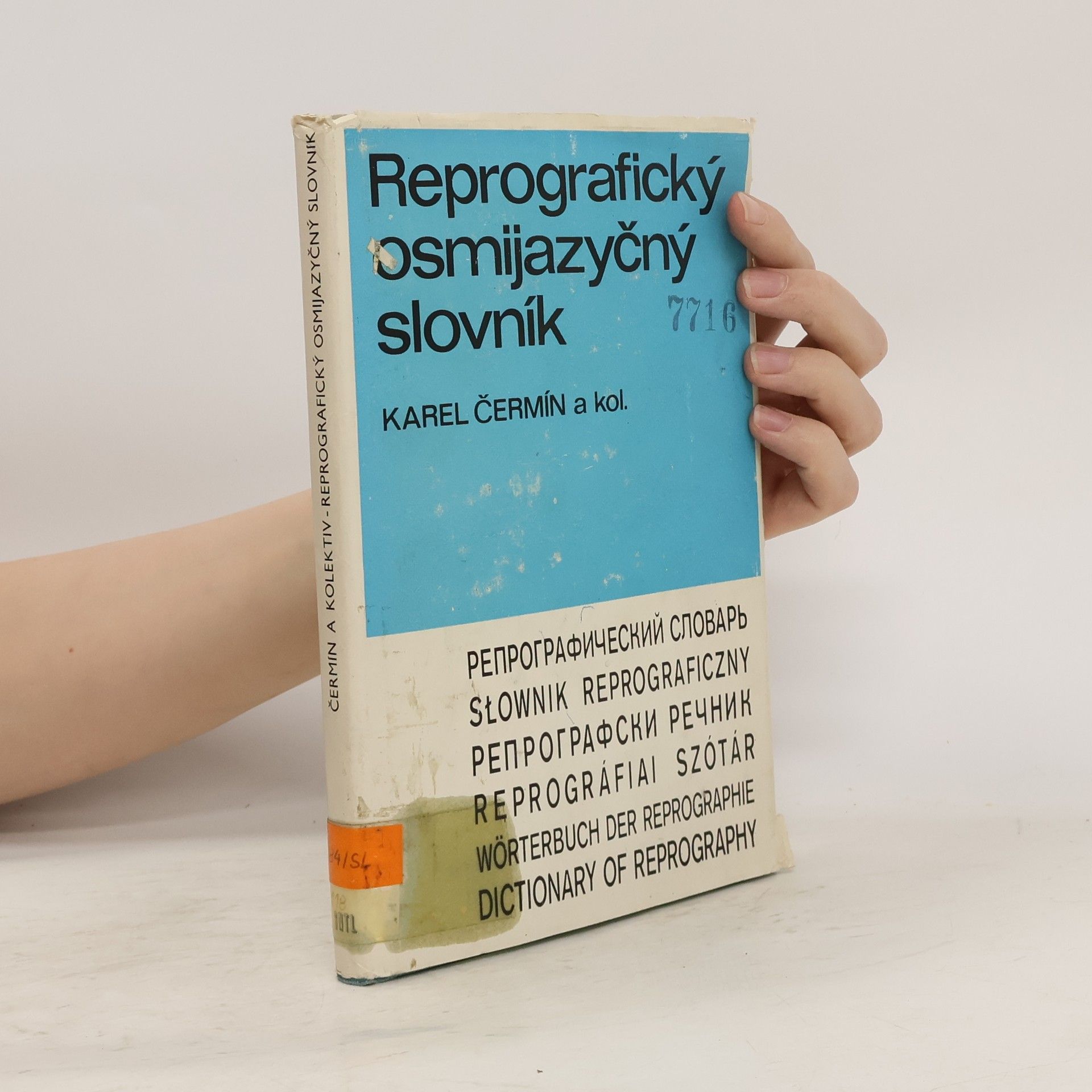 Karel Čermín Reprografický osmijazyčný slovník