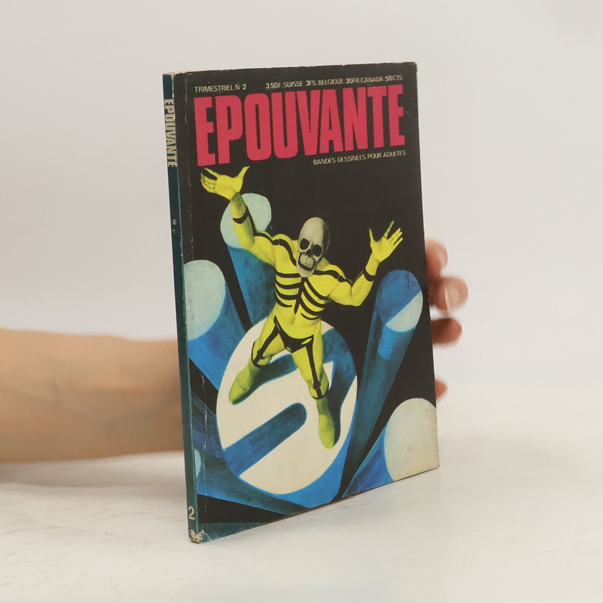 Collectif d'auteurs Trimestriel 2. Epouvante