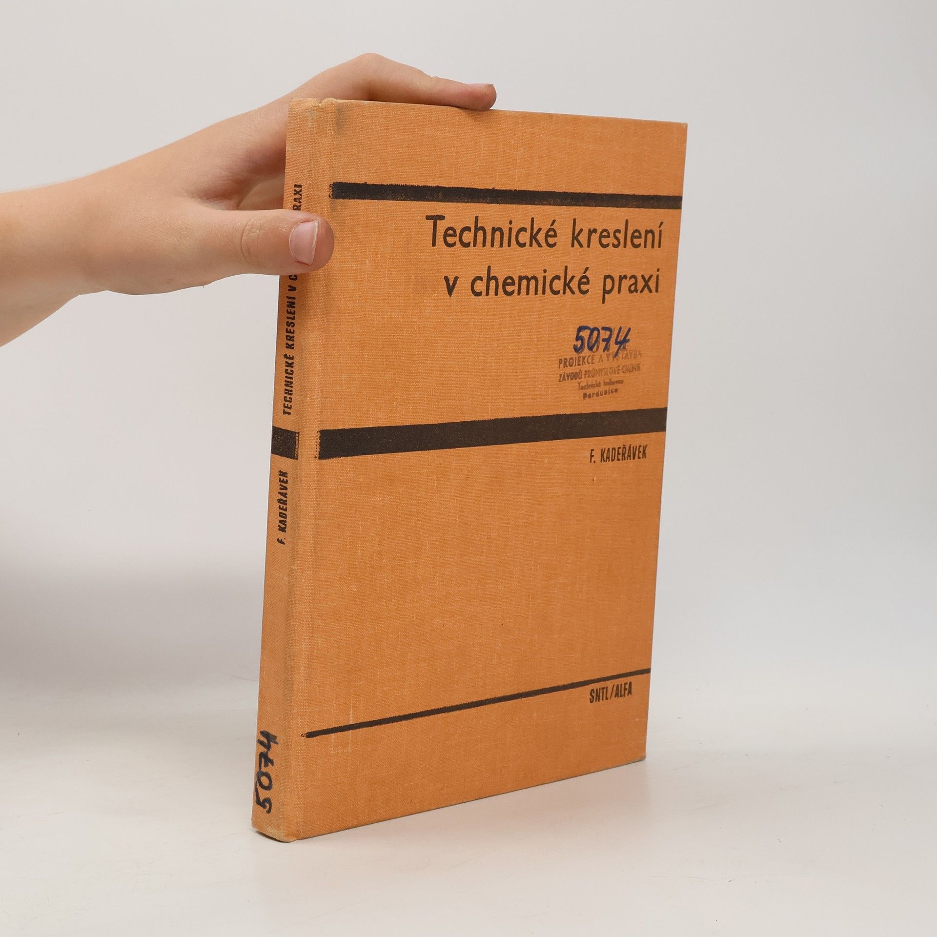 František Kadeřávek Technické kreslení v chemické praxi