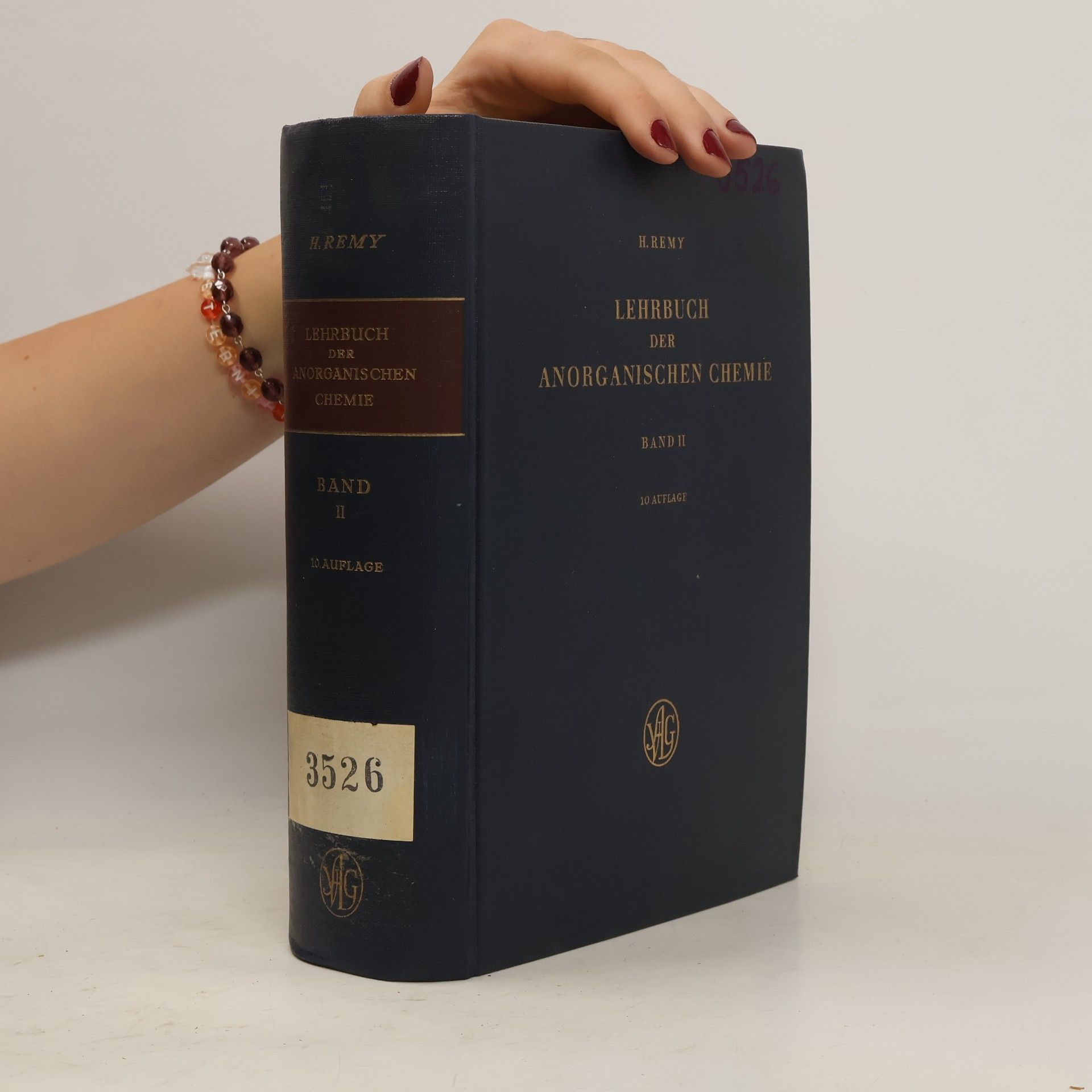 Heinrich Remy Lehrbuch der Anorganischen Chemie II.