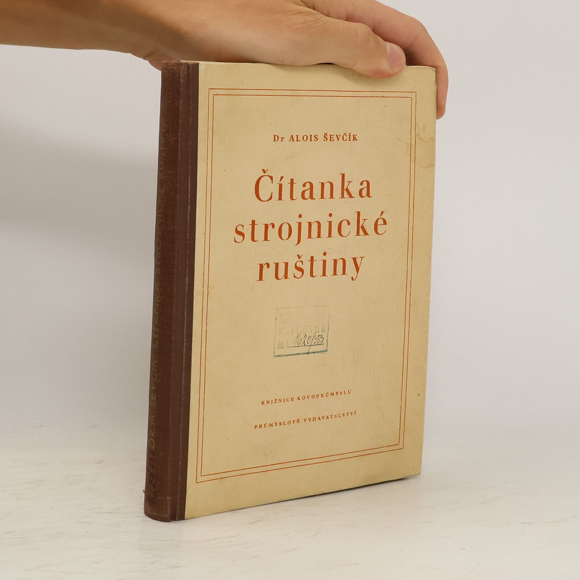 Dr. Alois Ševčík Čítanka strojnické ruštiny