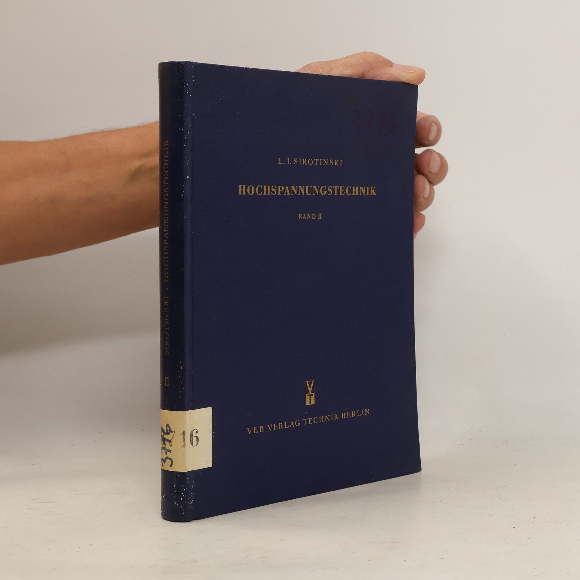 Autorenkollektiv Hochspannungstechnik Band II