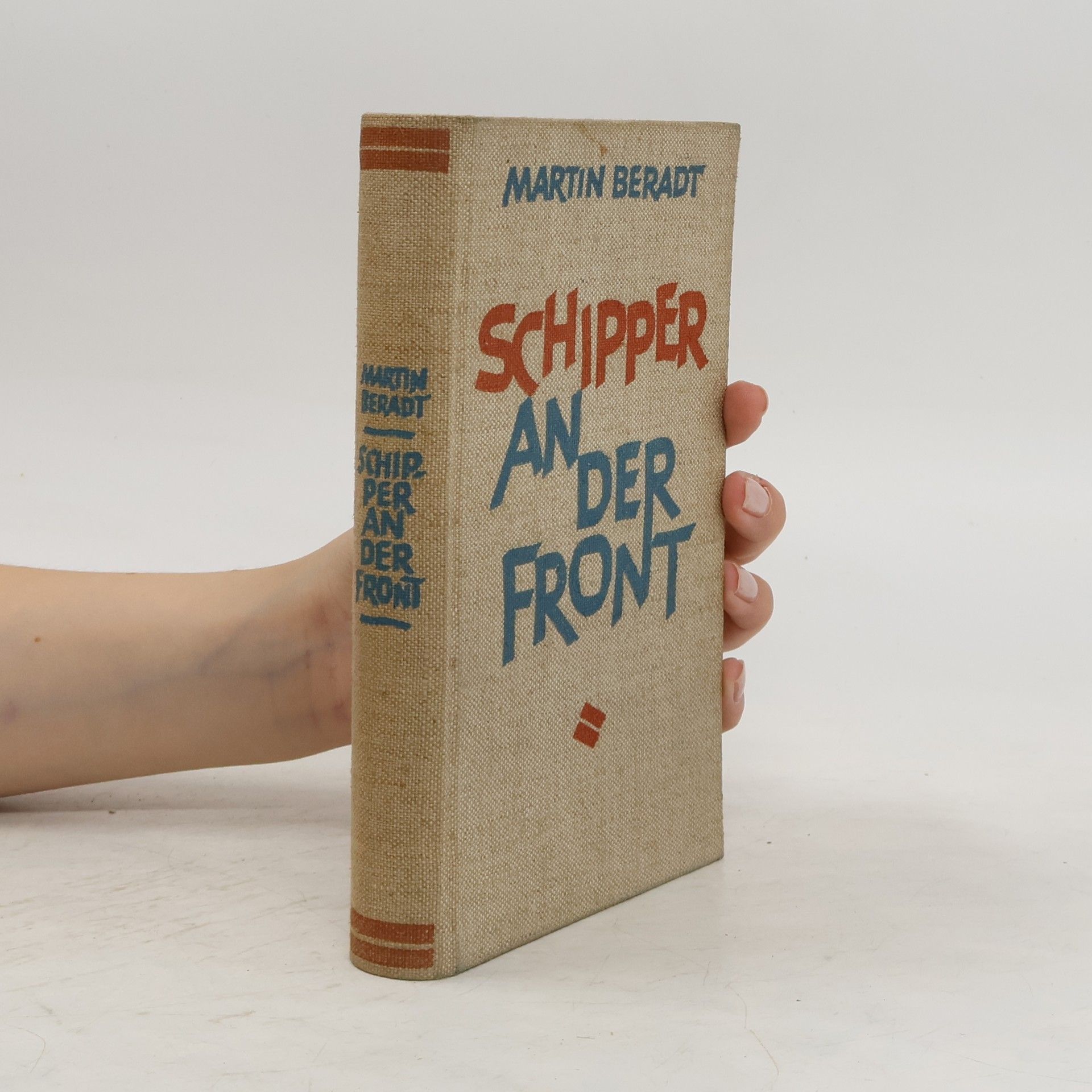 Martin Beradt Schipper an der Front