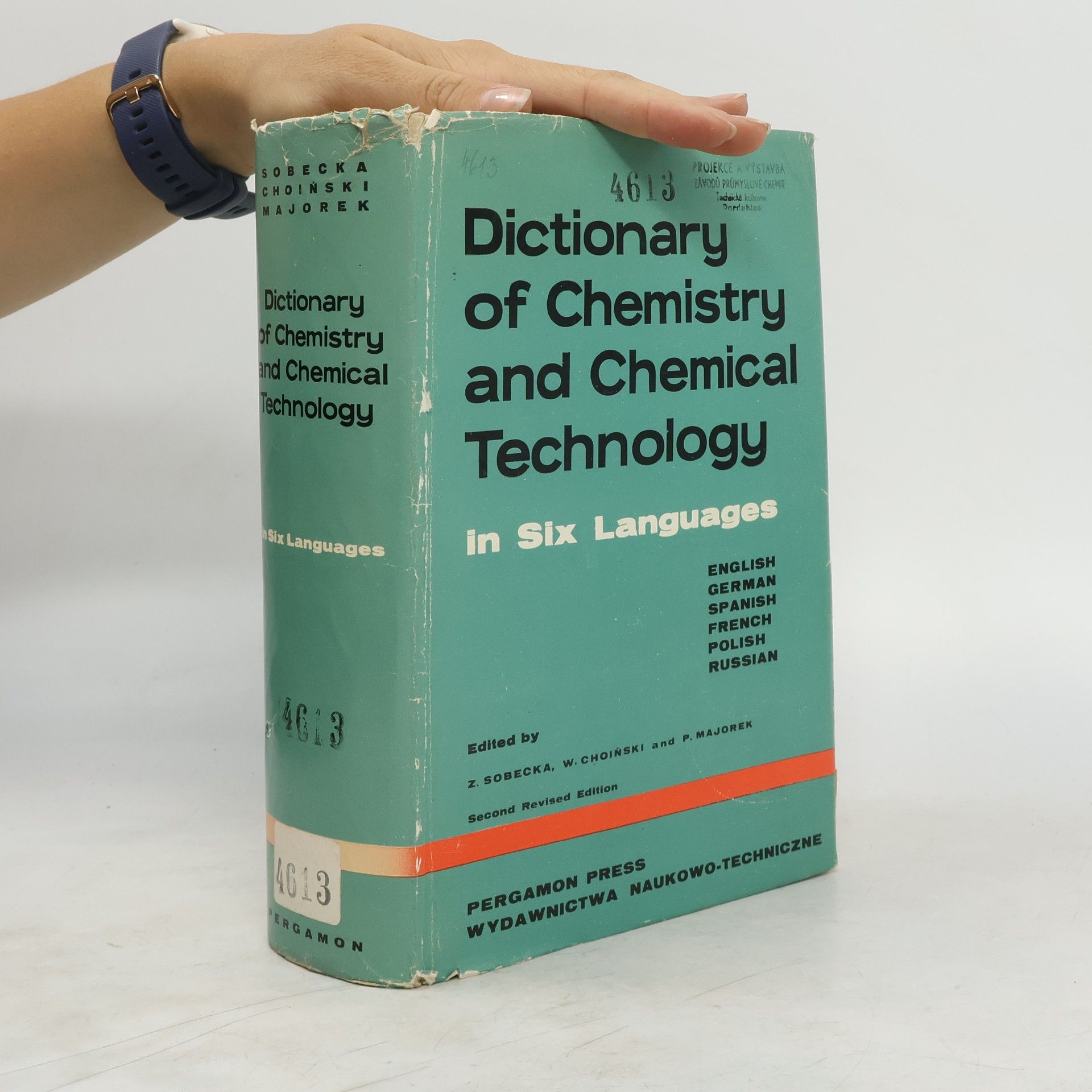 Z. Sobecka Dictionary of Chemistry and Chemical Technology in Six Languages