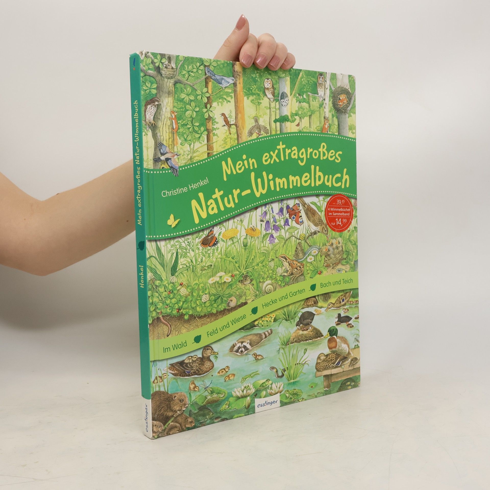 Christine Henkel Mein extragroßes Natur-Wimmelbuch
