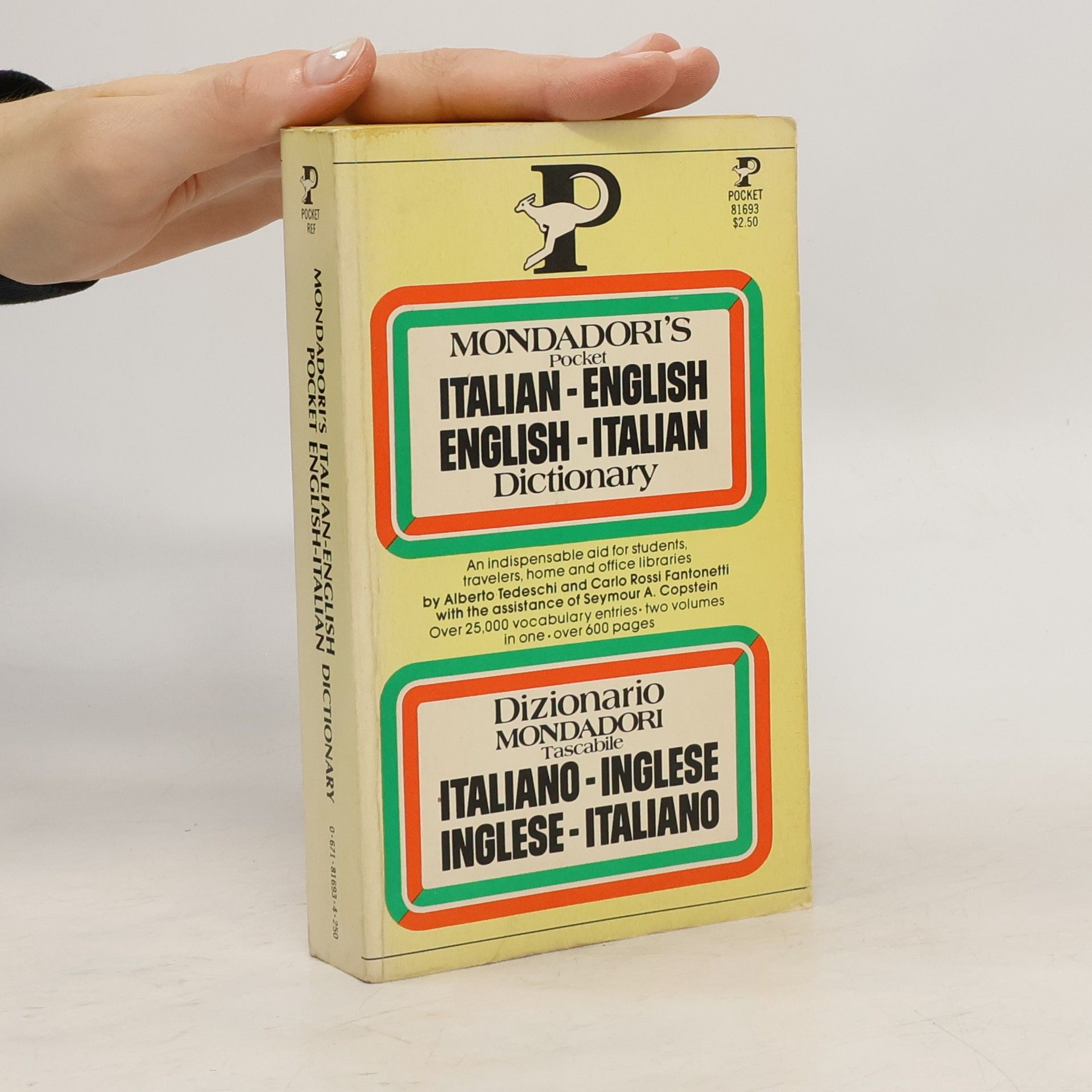 AA.VV. Dizionario Tascabile Mondadori Italiano-inglese, Inglese-italiano