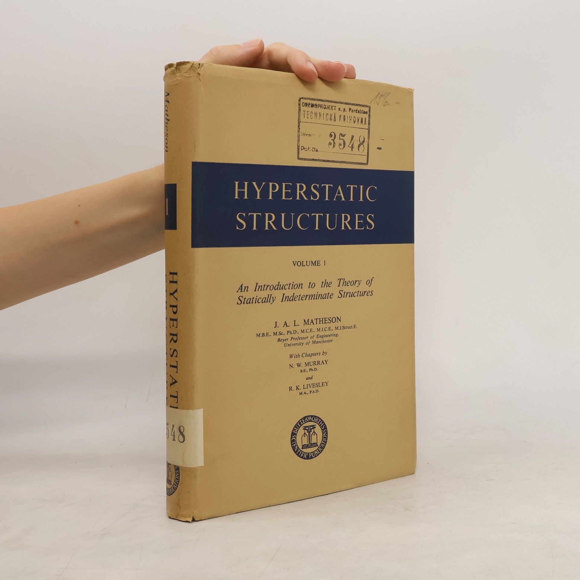 James Adam Louis Matheson Hyperstatic Structures 1