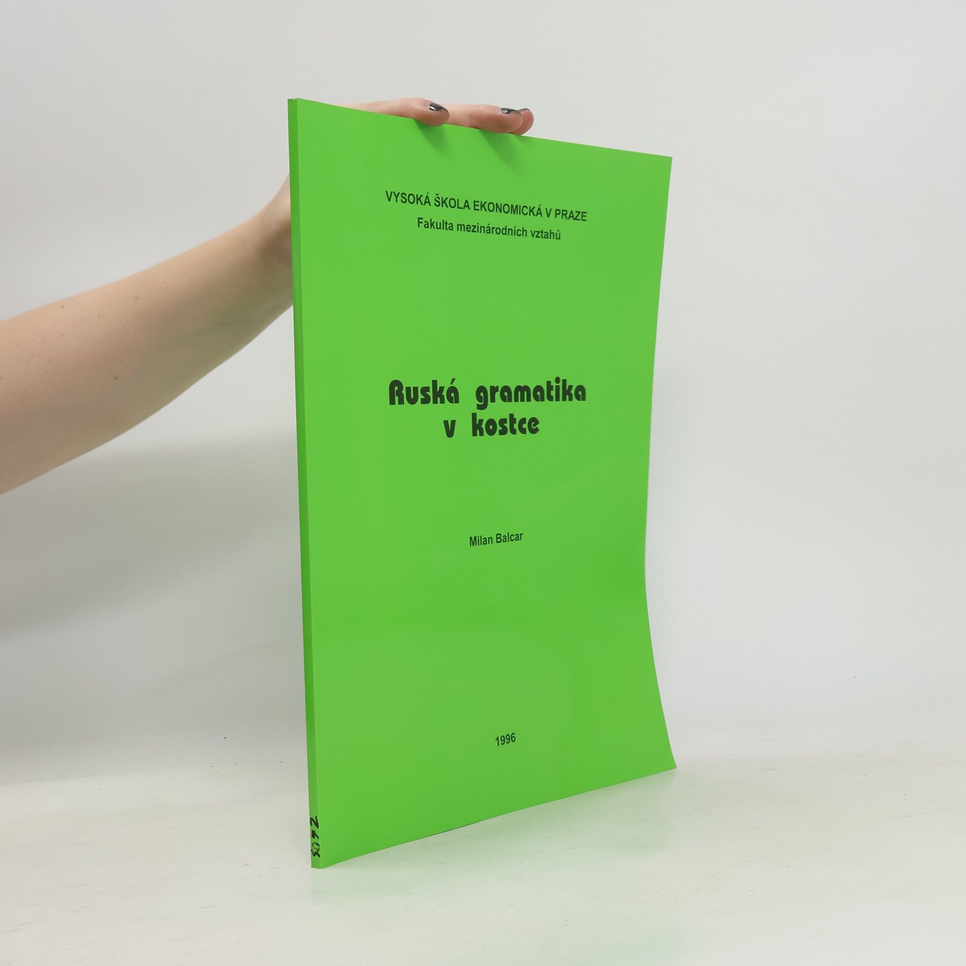 Milan Balcar Ruská gramatika v kostce