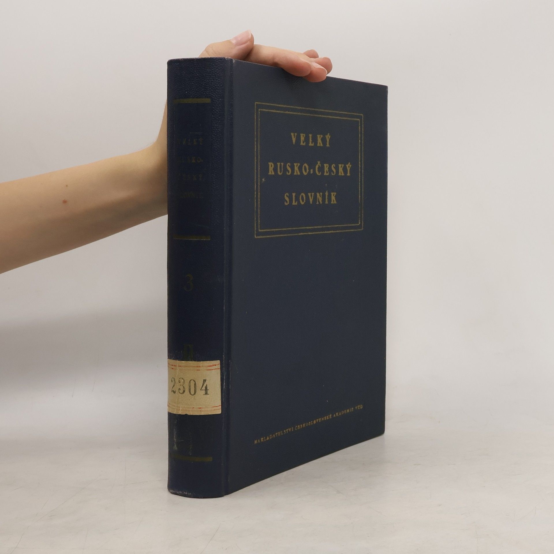 Autorenkollektiv Velký rusko-český slovník III.