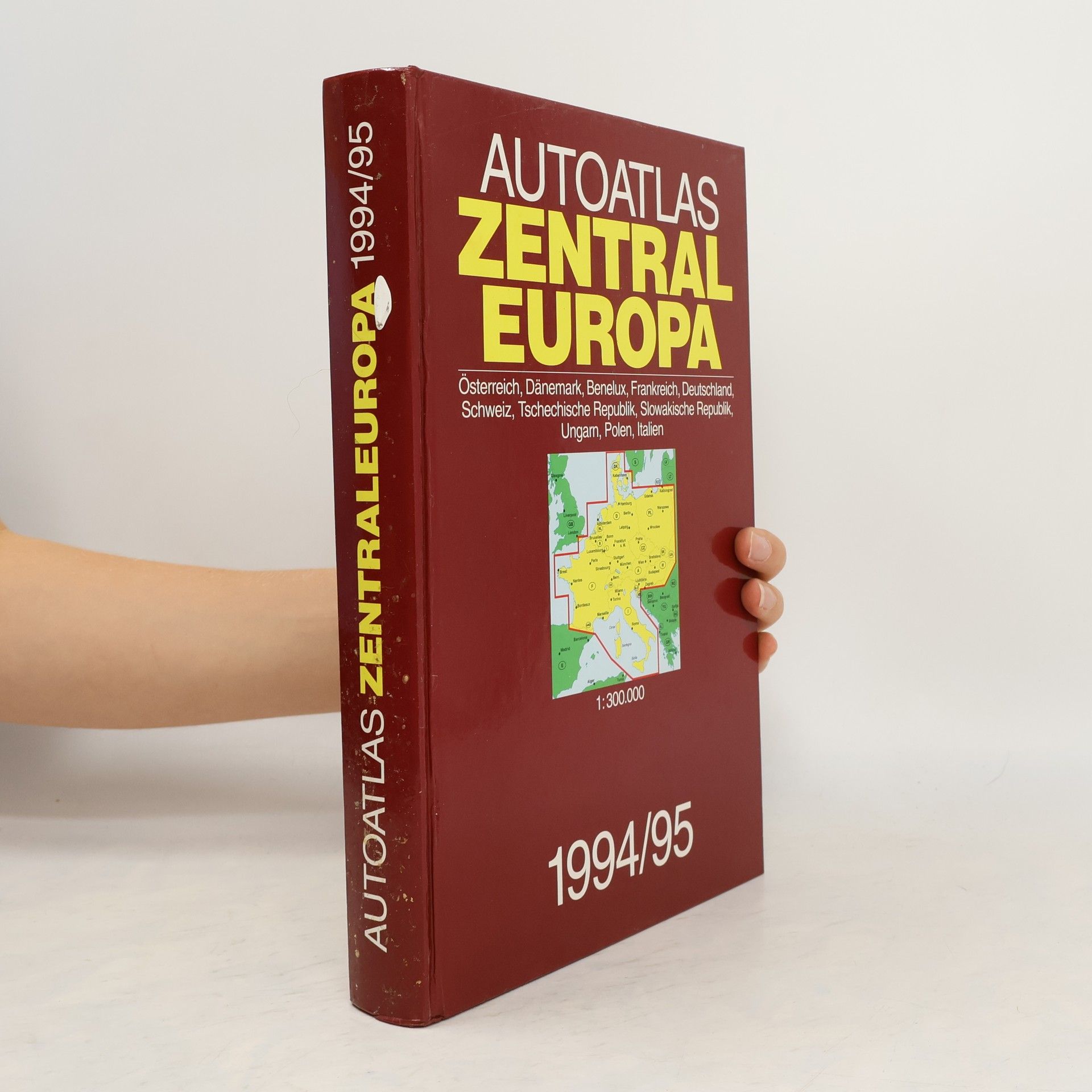 Autorenkollektiv Autoatlas Zentral Europa 1994/95