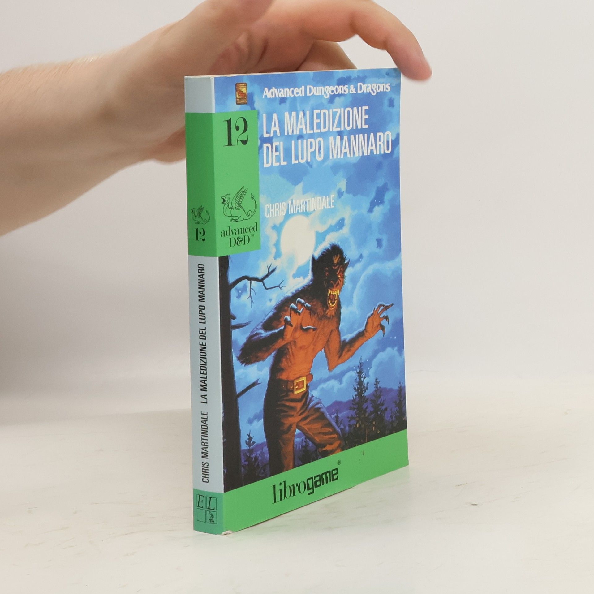Stephen E. Fabian Advanced Dungeons & Dragons - 12: La maledizione del lupo mannaro