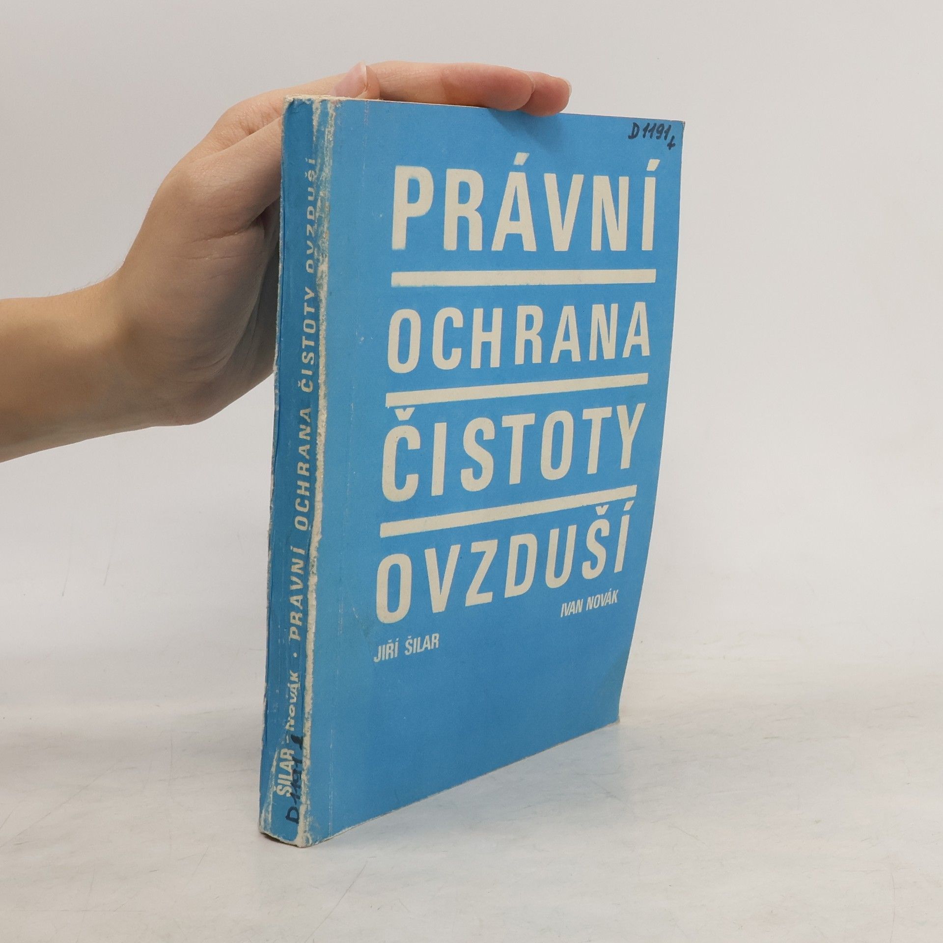 Jiří Šilar Právní ochrana čistoty ovzduší