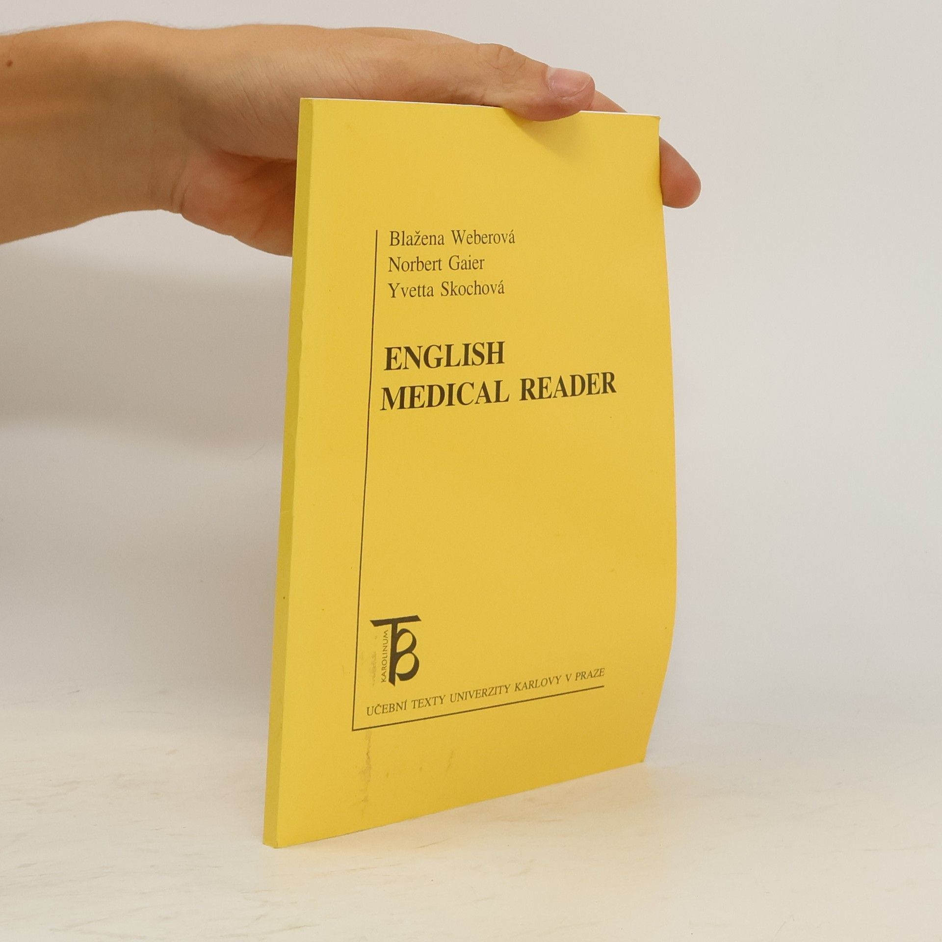 Blažena Weberová English Medical Reader