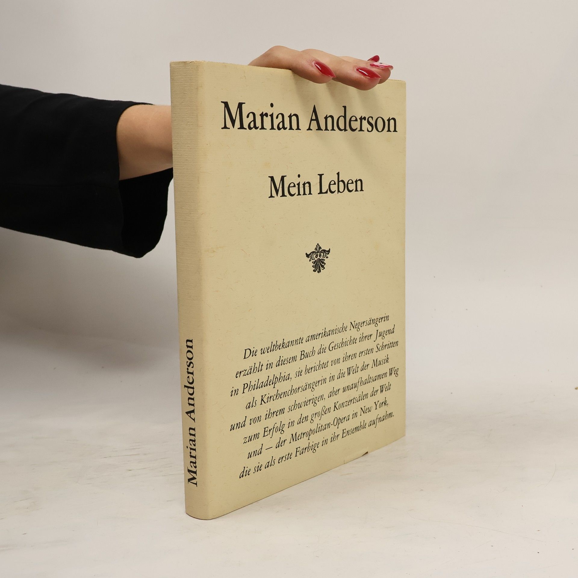 Marian Anderson Marian Anderson. Mein Leben