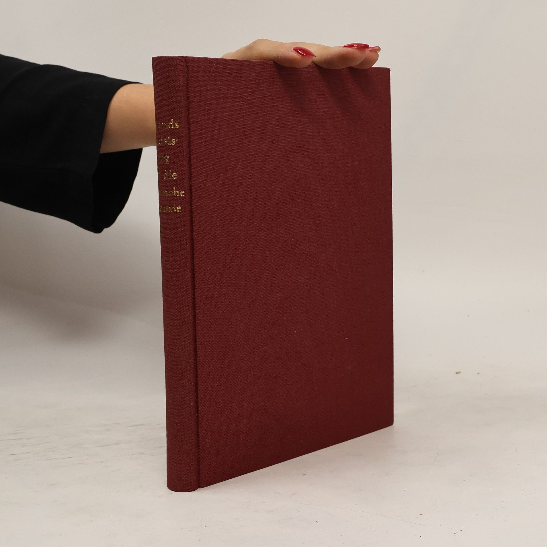 Englands Handelskrieg und die chemische Industrie