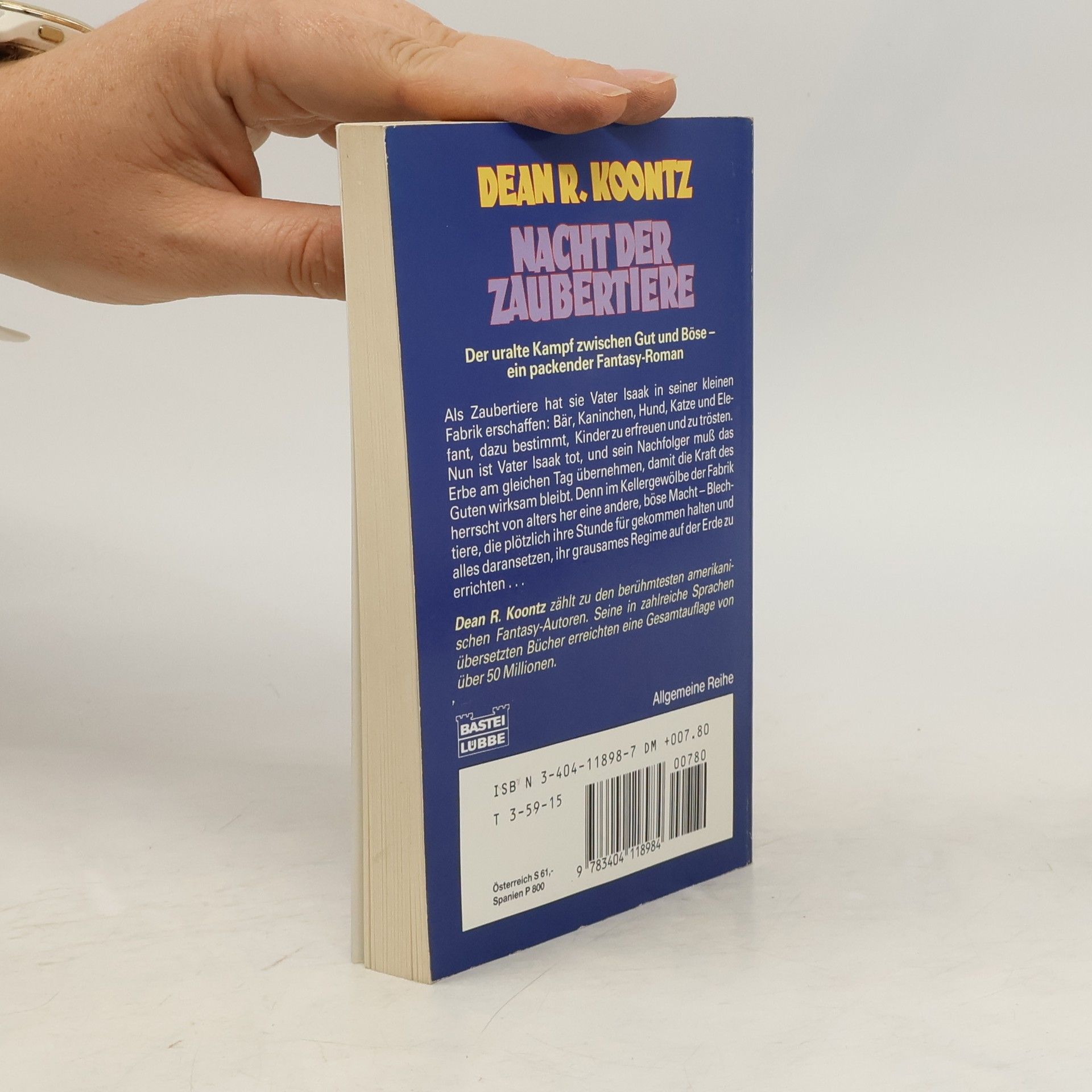 Dean Ray Koontz Nacht der Zaubertiere