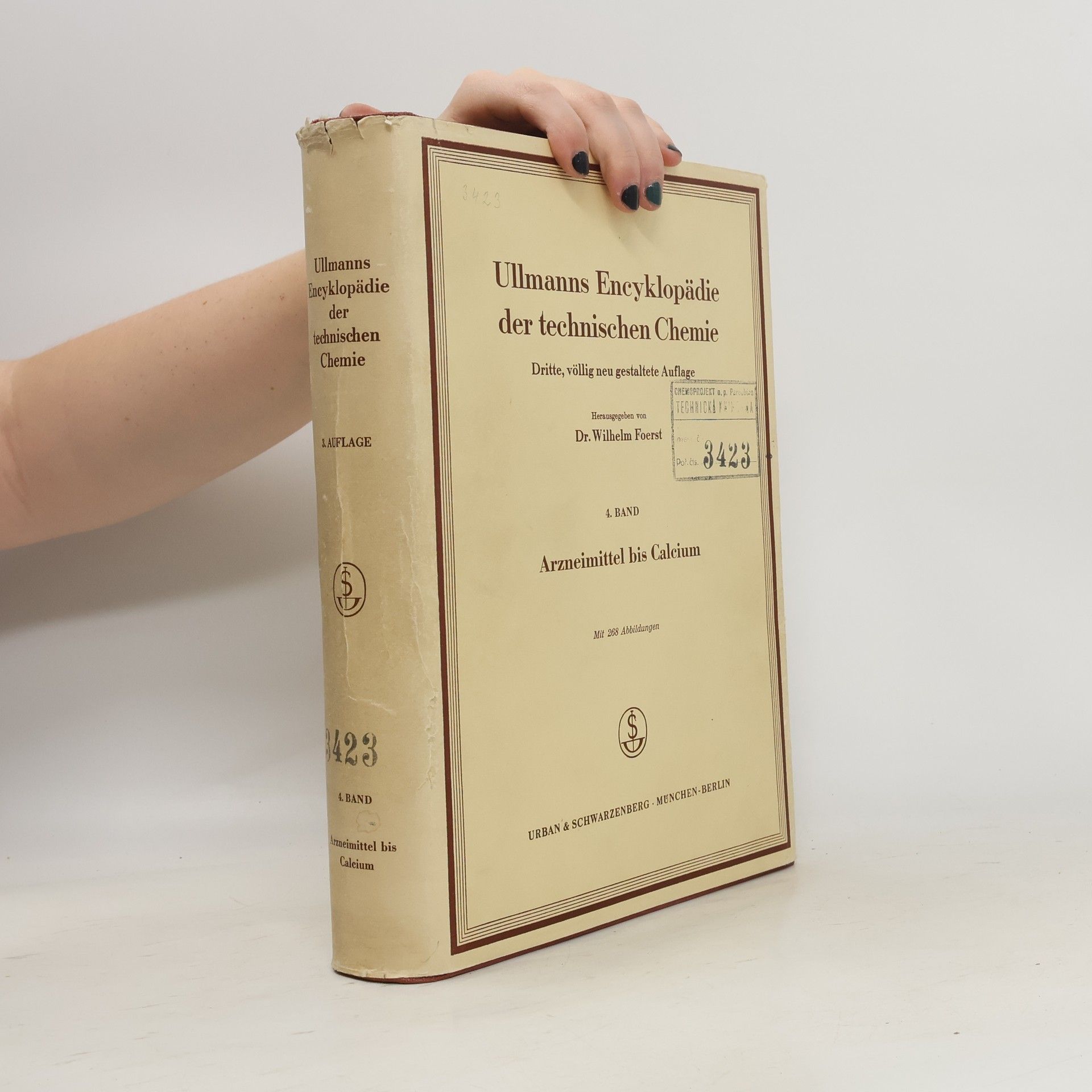 Wilhelm Foerst Ullmanns Encyklopädie der technischen Chemie 4