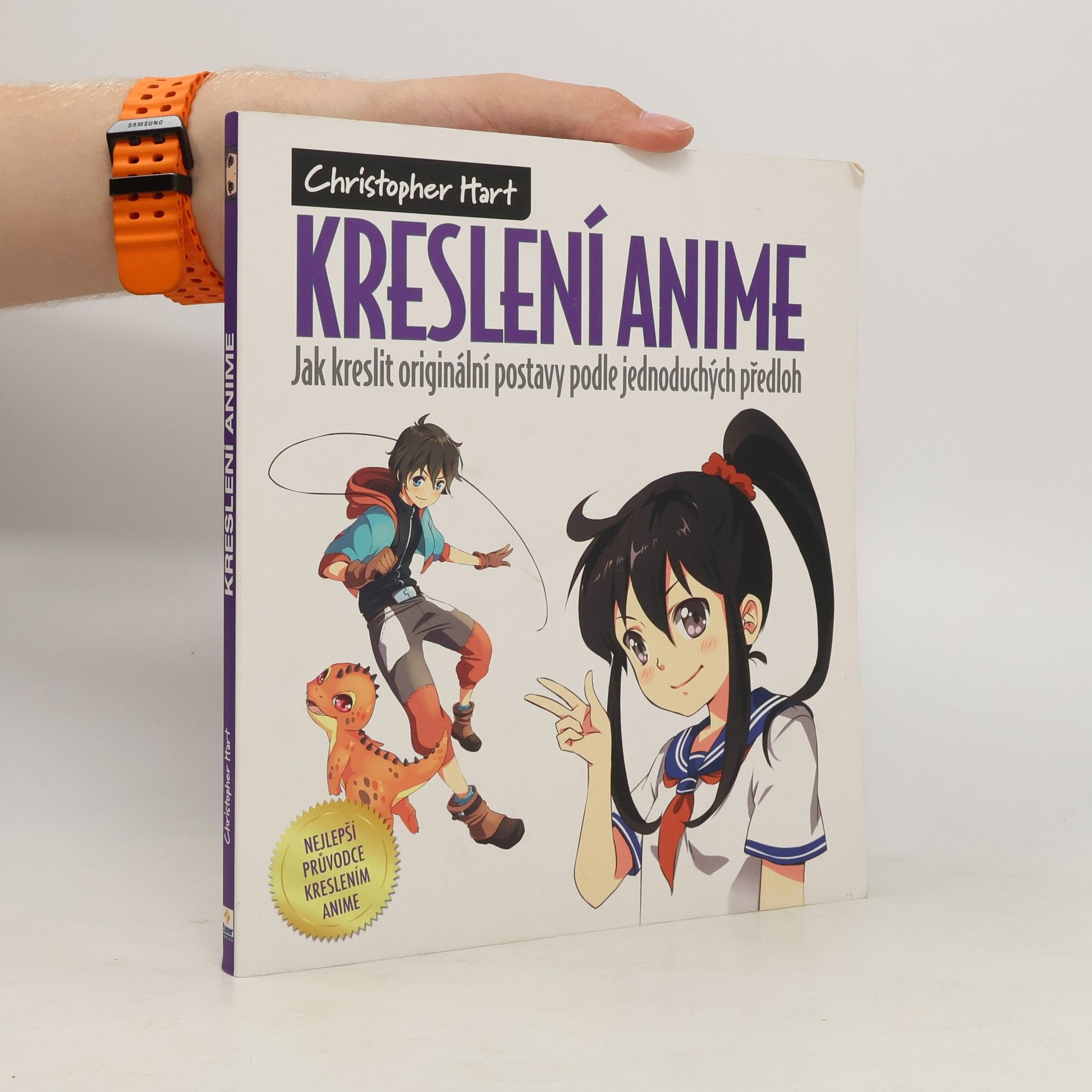 Christopher Hart Kreslení Anime: Jak kreslit originální postavy podle jednoduchých předloh