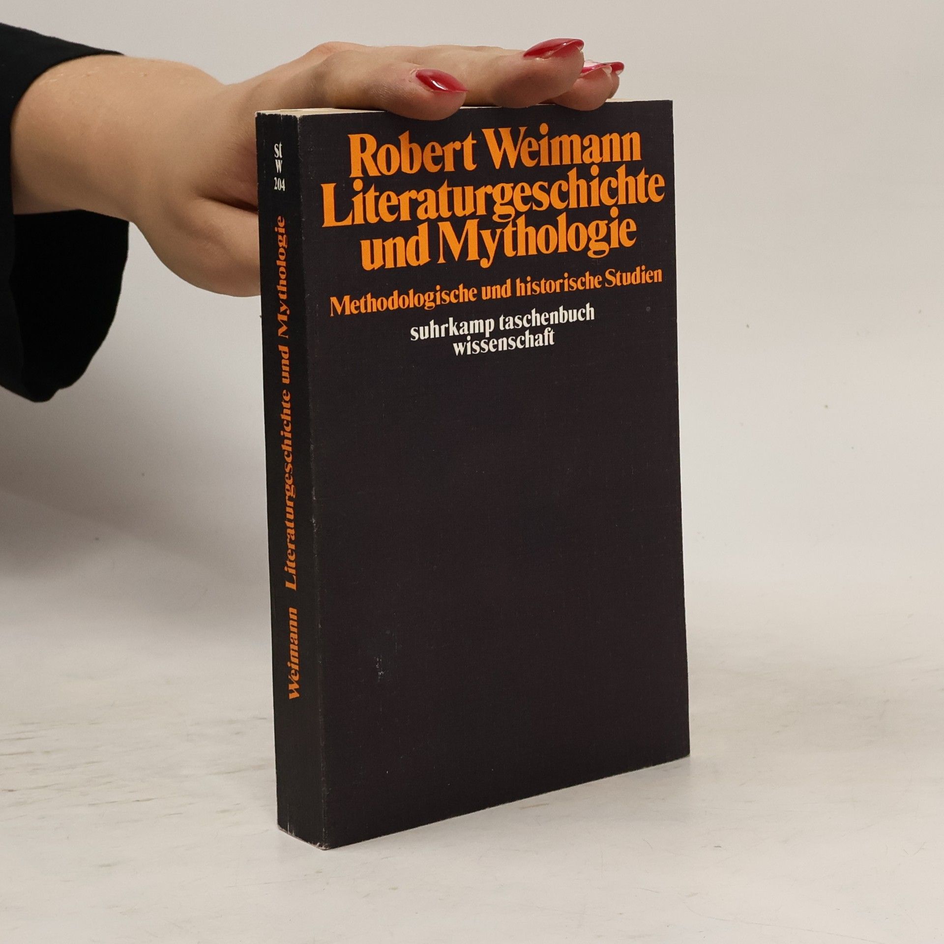 Robert Weimann Literaturgeschichte und Mythologie