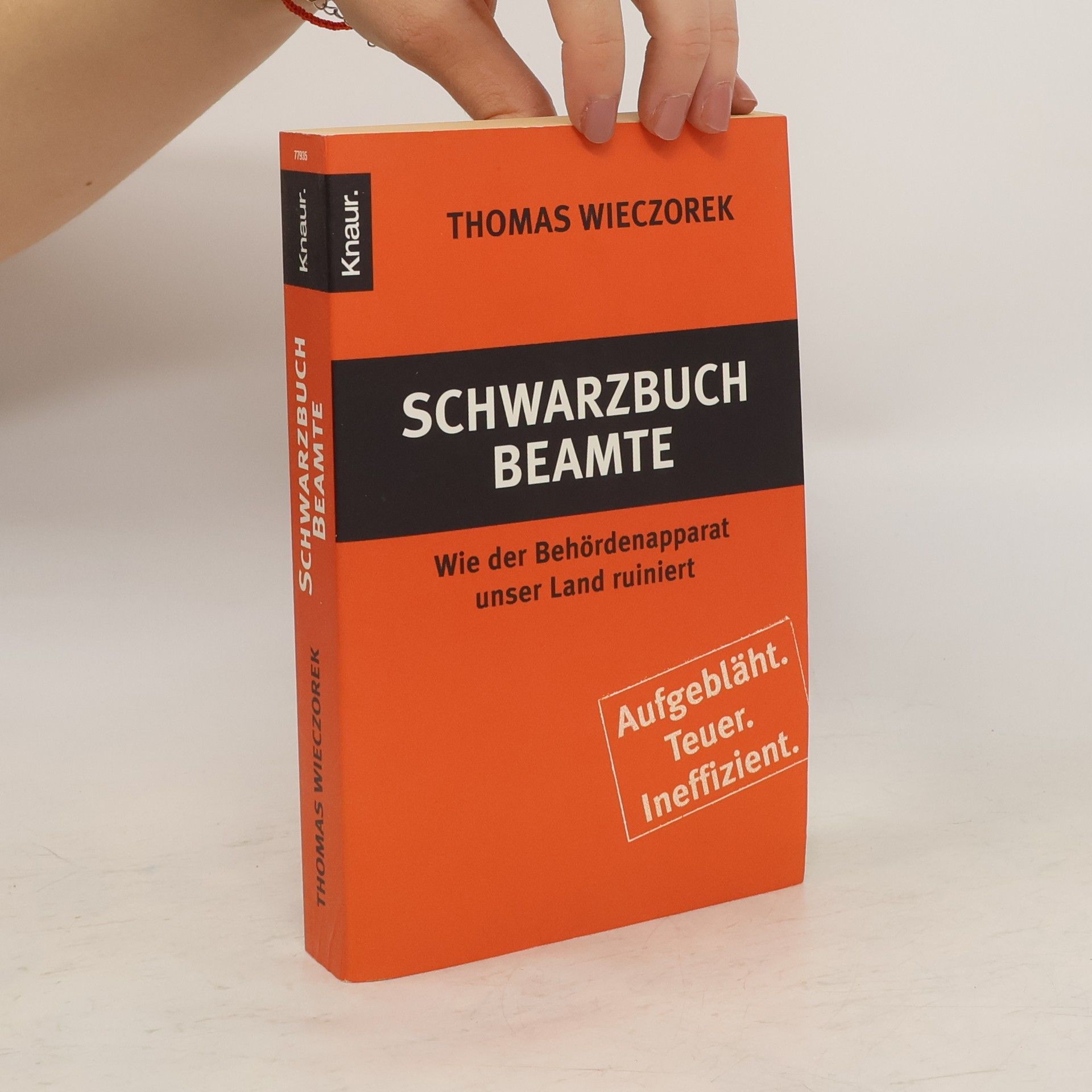 Thomas Wieczorek Schwarzbuch Beamte