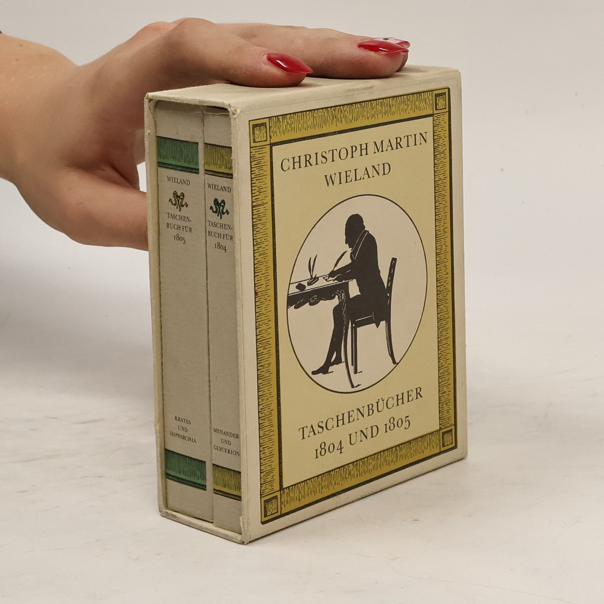 Christoph Martin Wieland Taschenbücher 1804 und 1805